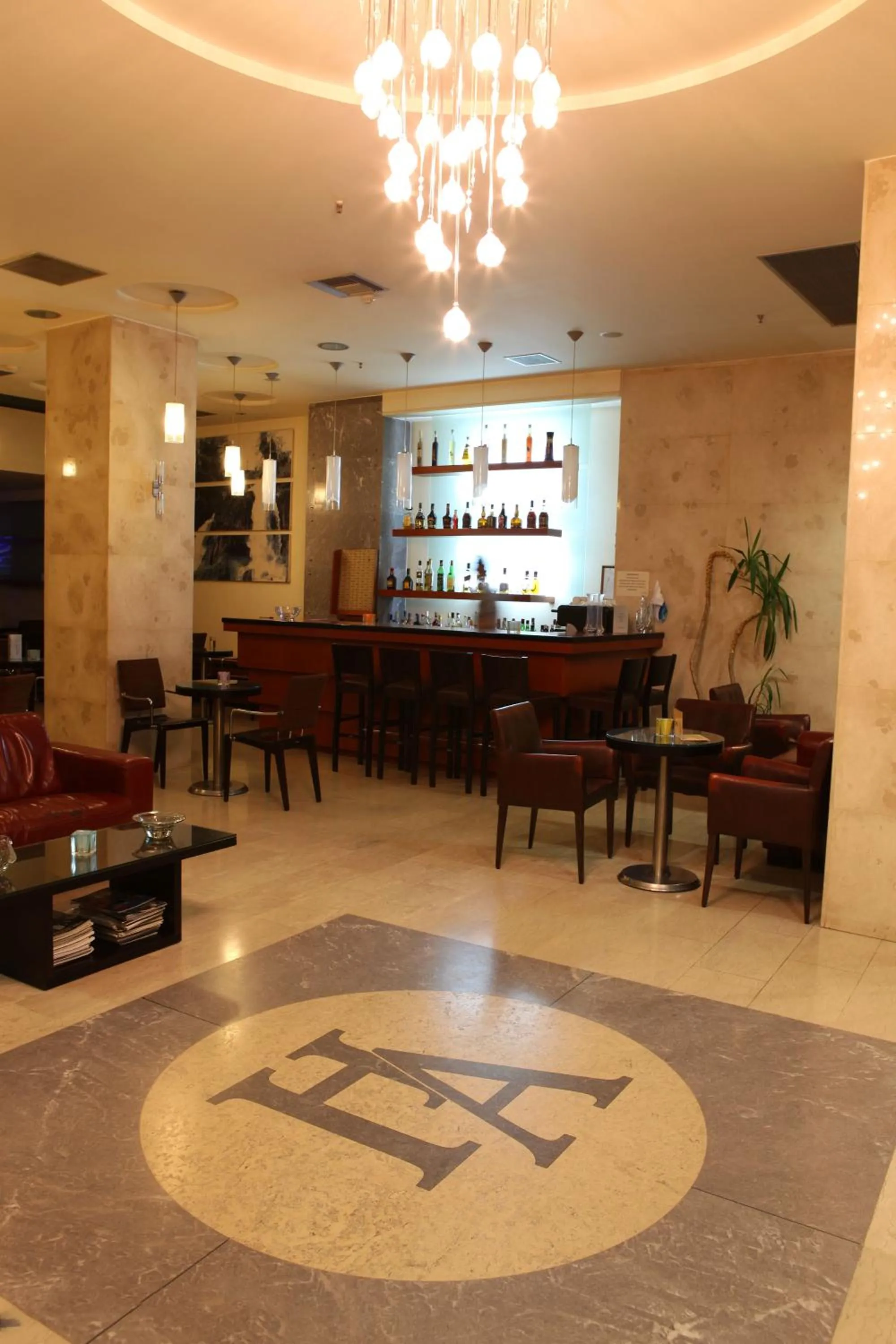 Lounge or bar in Hotel Alfa