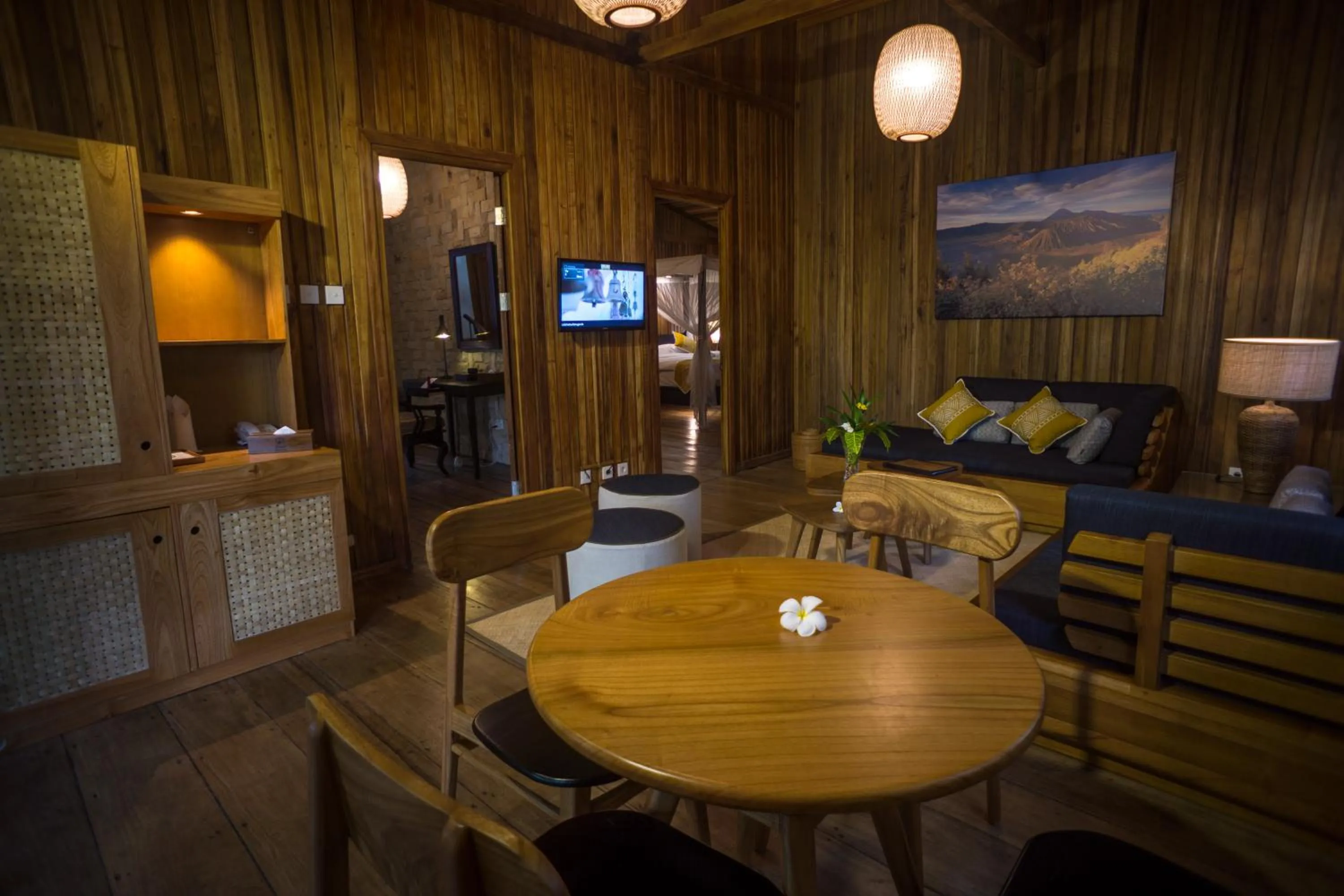 Living room in Siladen Resort & Spa