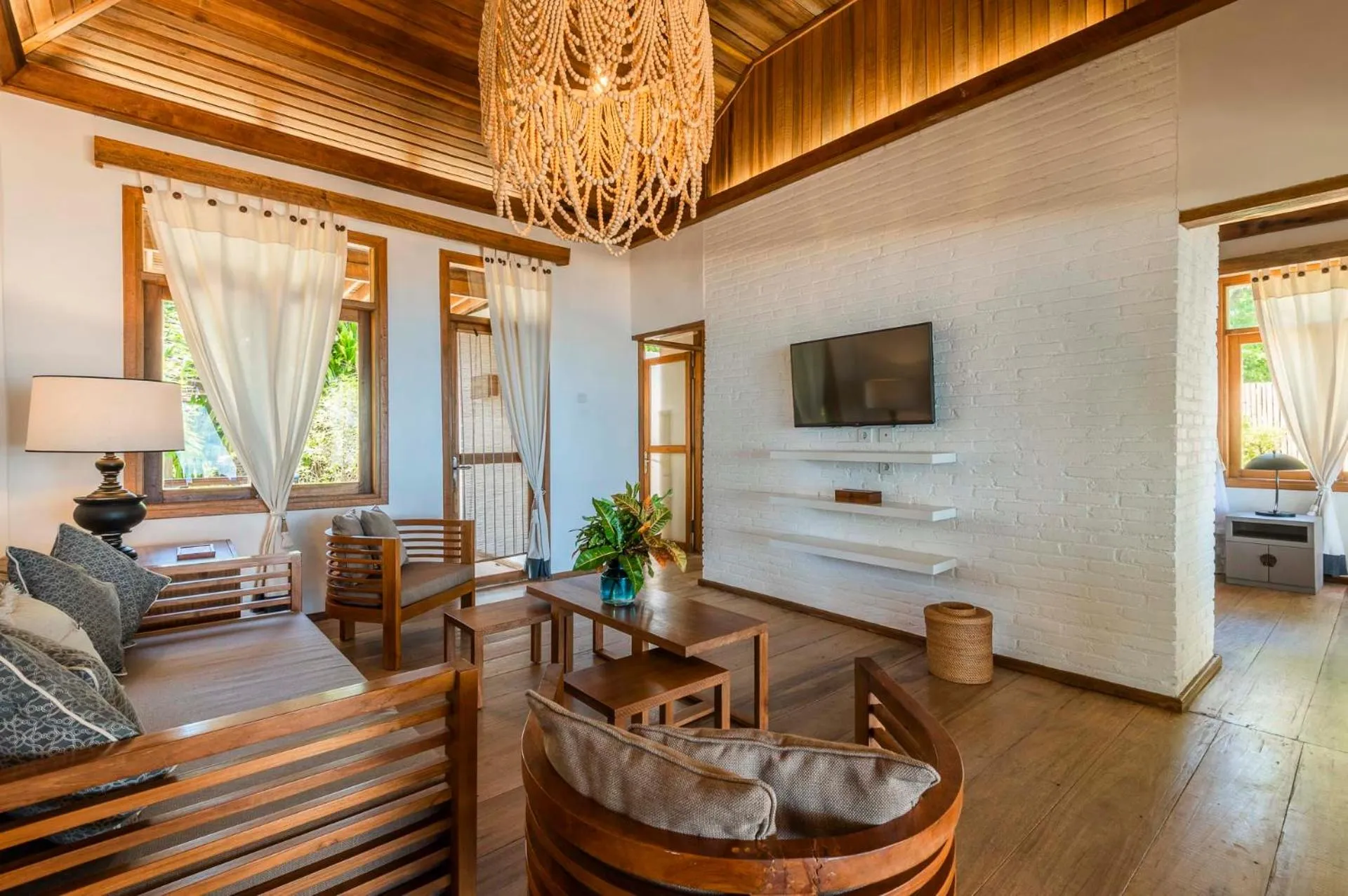 Living room in Siladen Resort & Spa