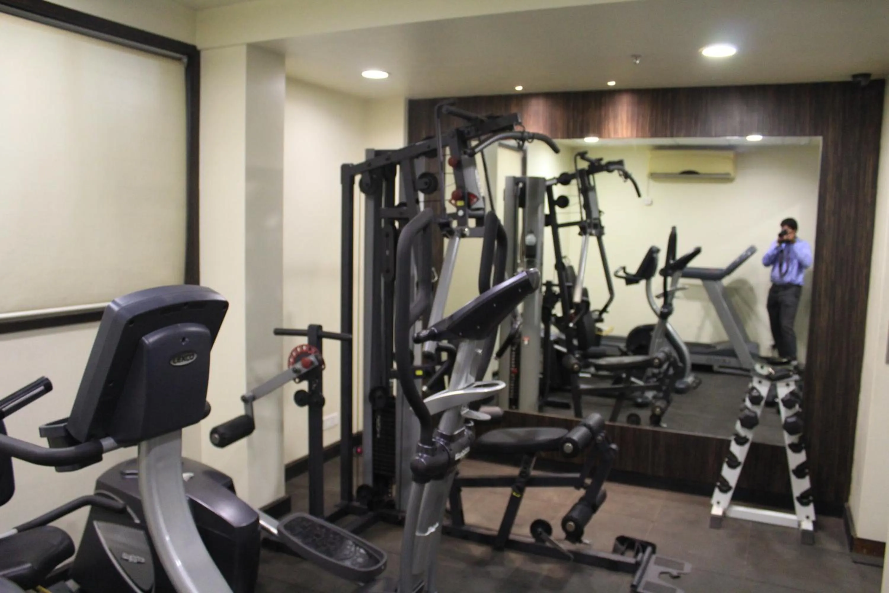Property building, Fitness Center/Facilities in BIZZ Tamanna Hotel