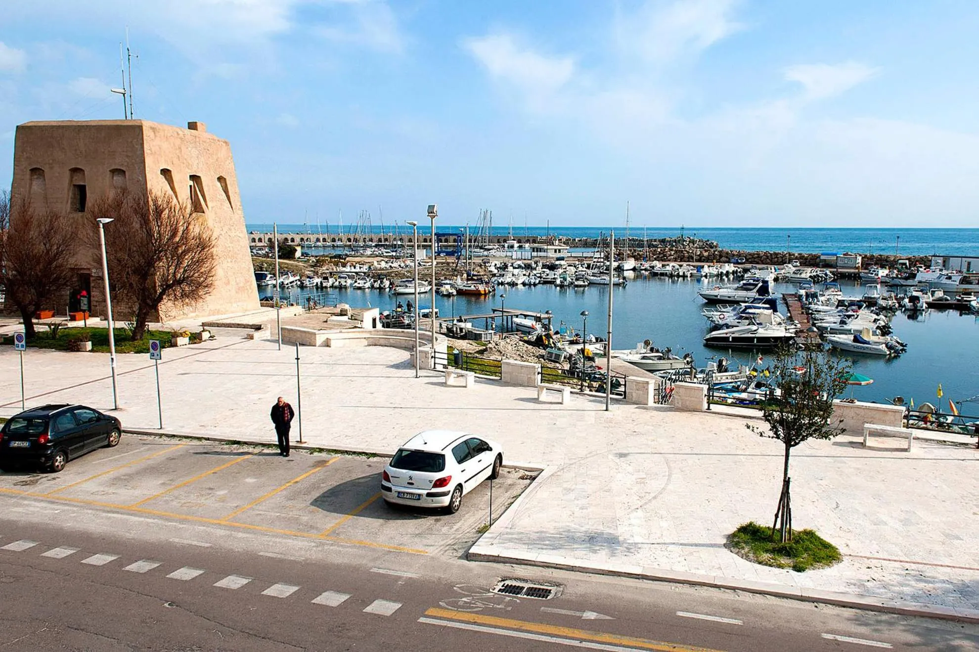 Sea view in THE VIEW B&B, terrace & more