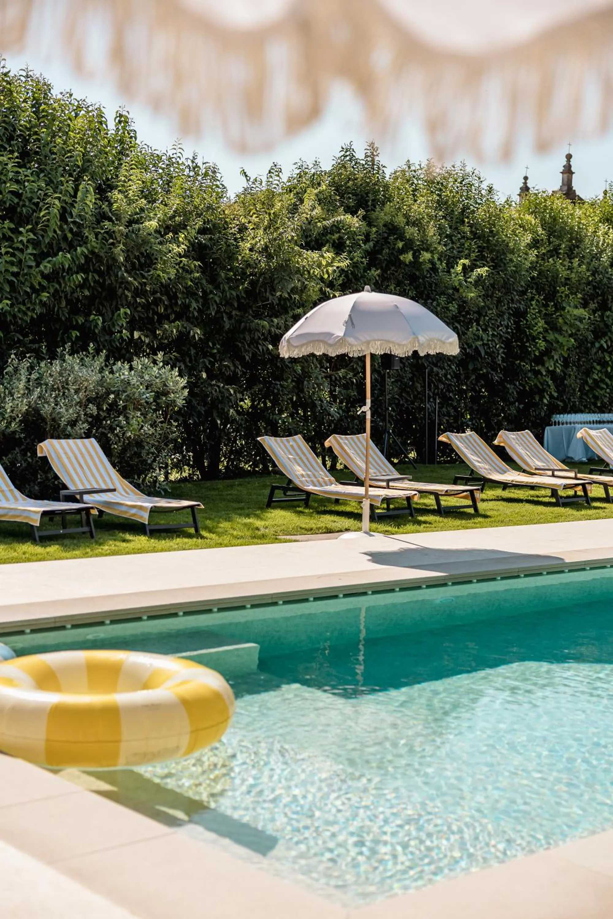 Swimming pool in Relais Villa Ormaneto
