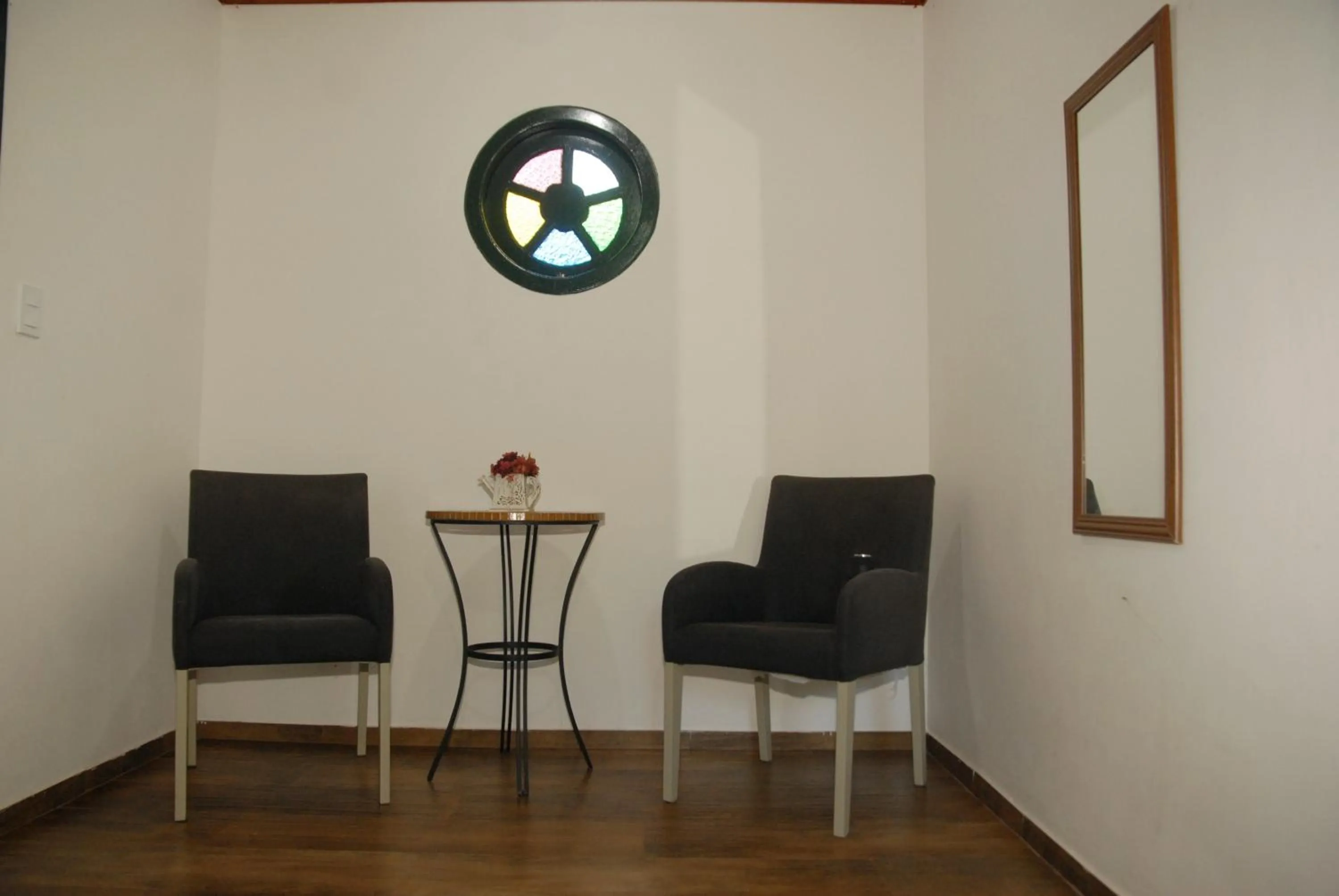 Living room in Pousada Mirante do Penedo