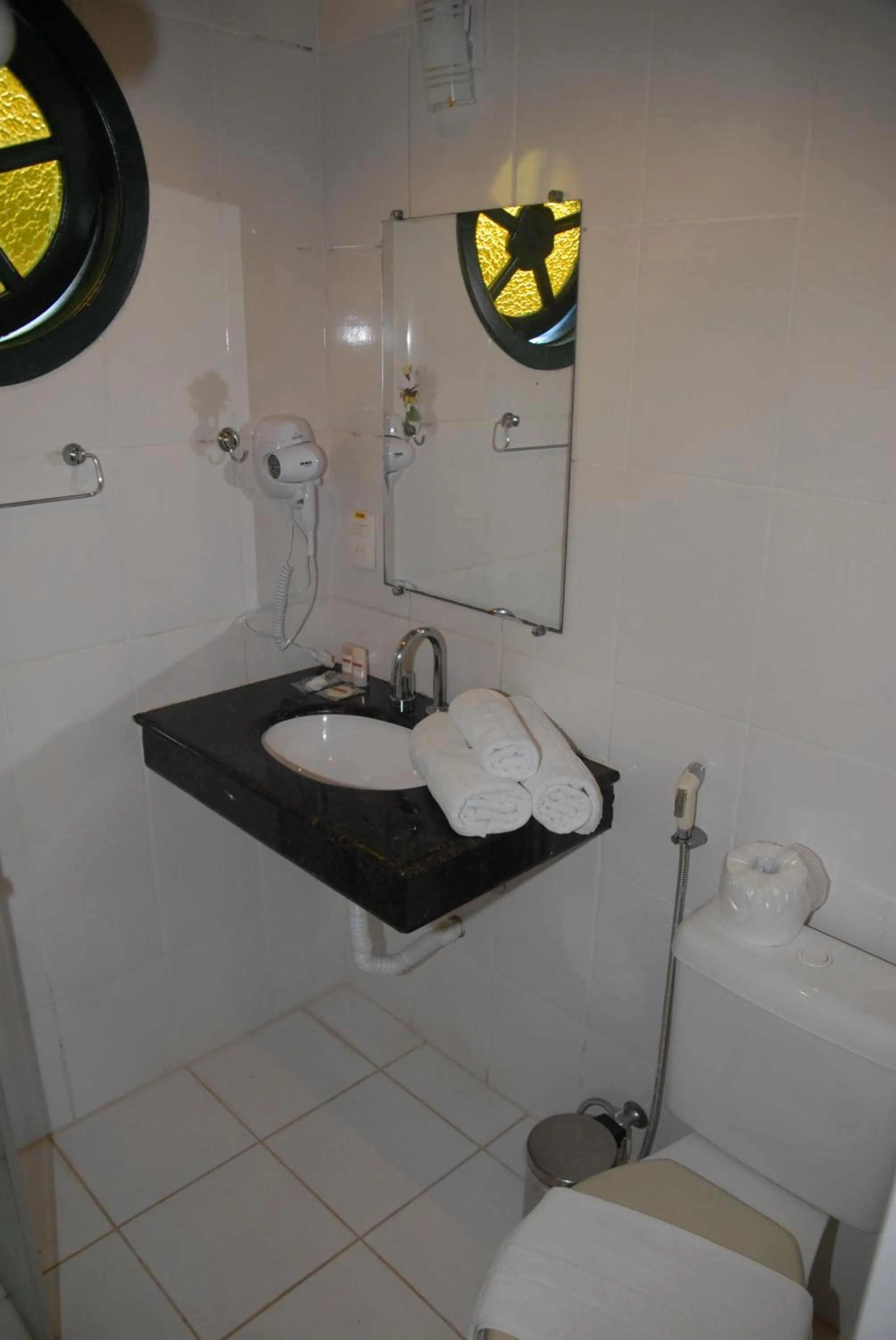 Bathroom in Pousada Mirante do Penedo