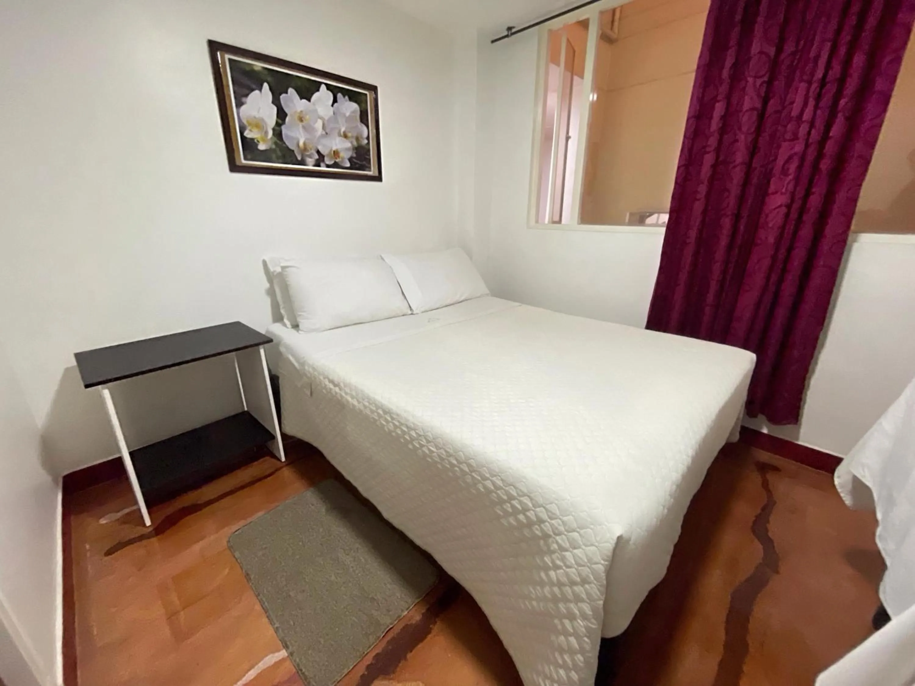 Bed in Hotel Mónaco de Fusa