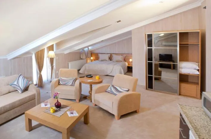 Photo of the whole room, Bed in The Bosphorus House