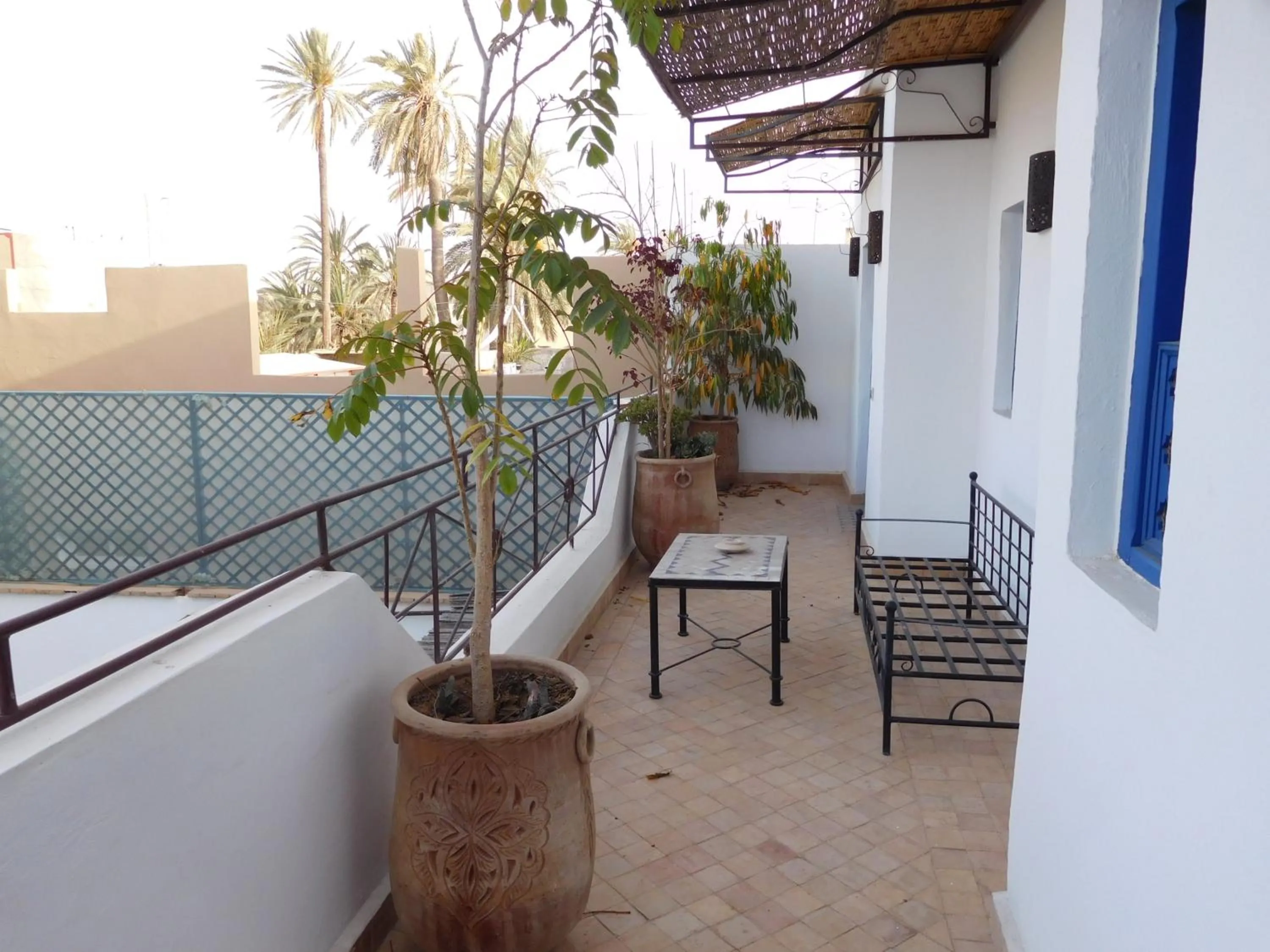 Balcony/Terrace in Palais Oumensour