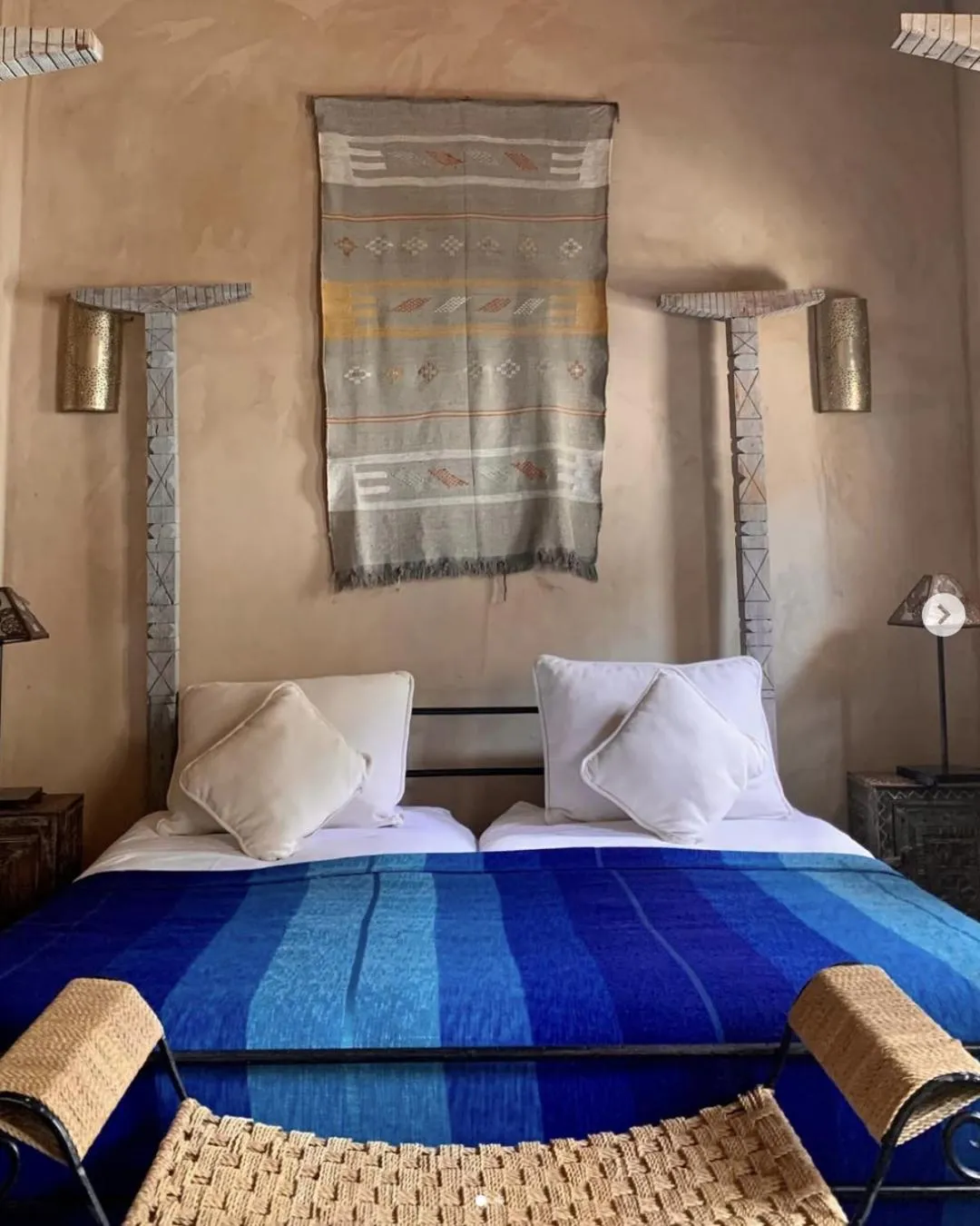 Bed in Palais Oumensour