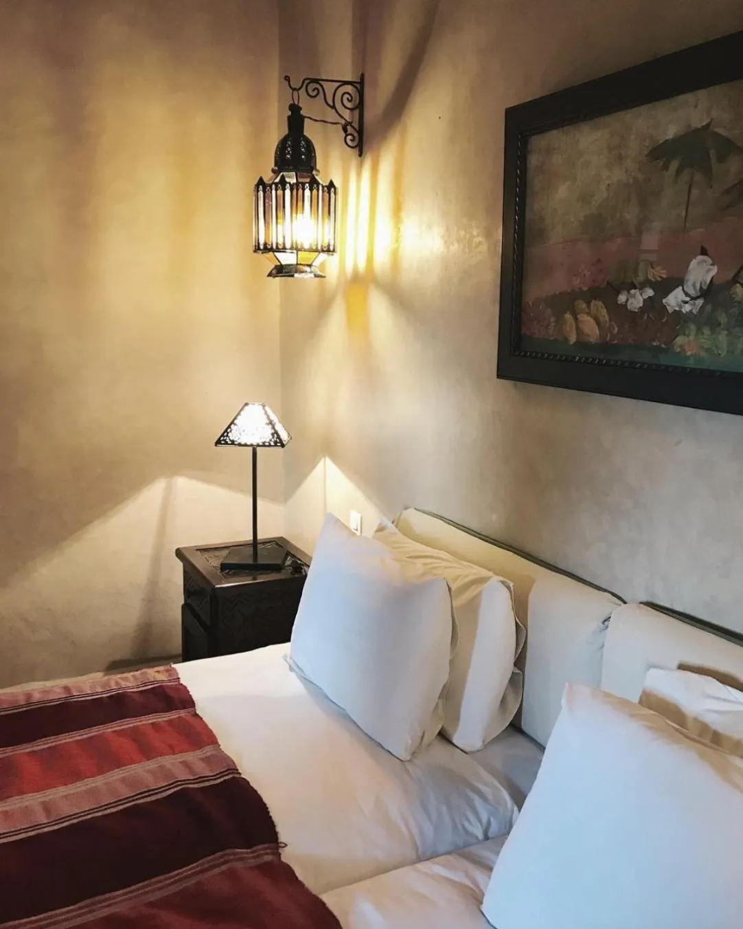 Bed in Palais Oumensour