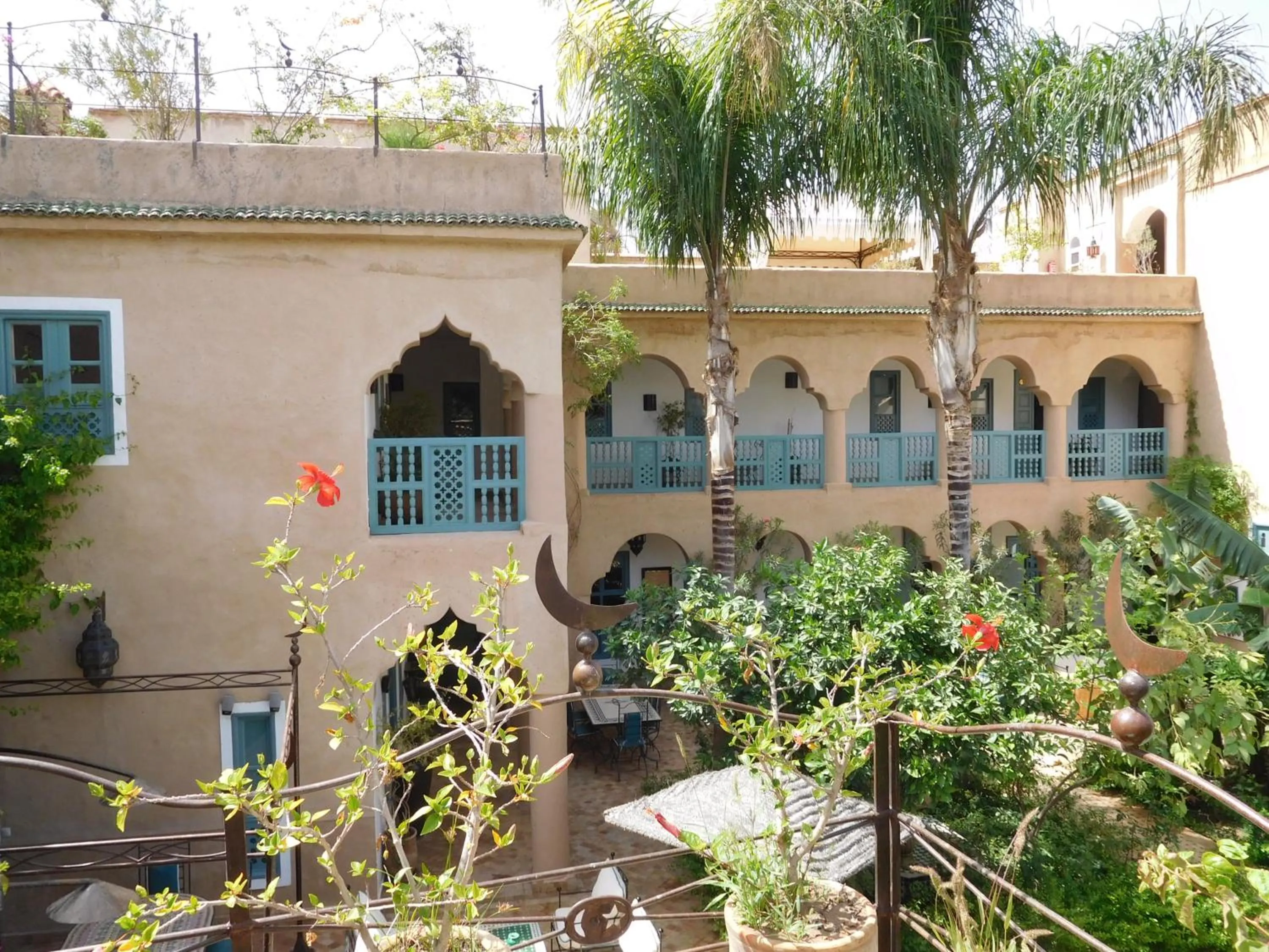 Garden in Palais Oumensour