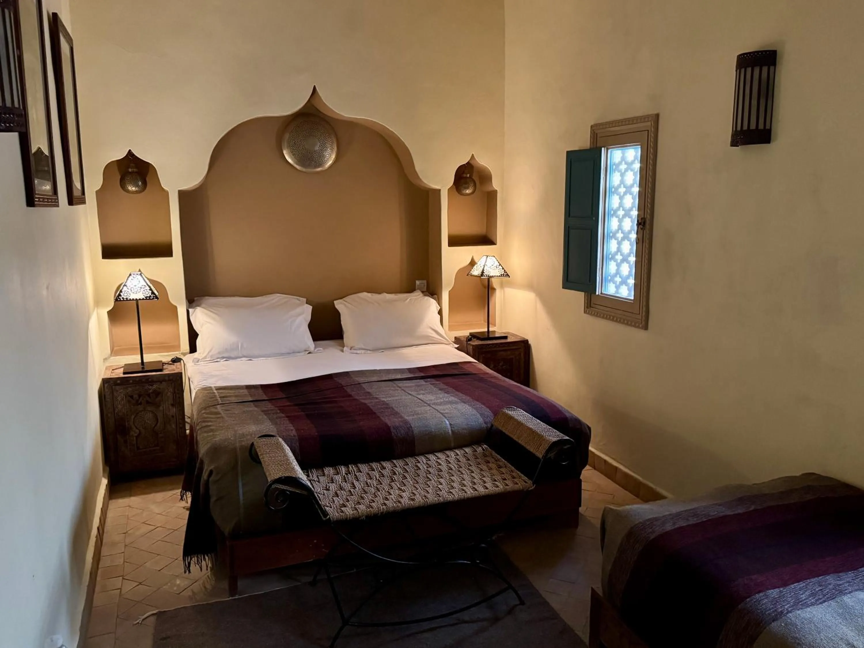 Bed in Palais Oumensour