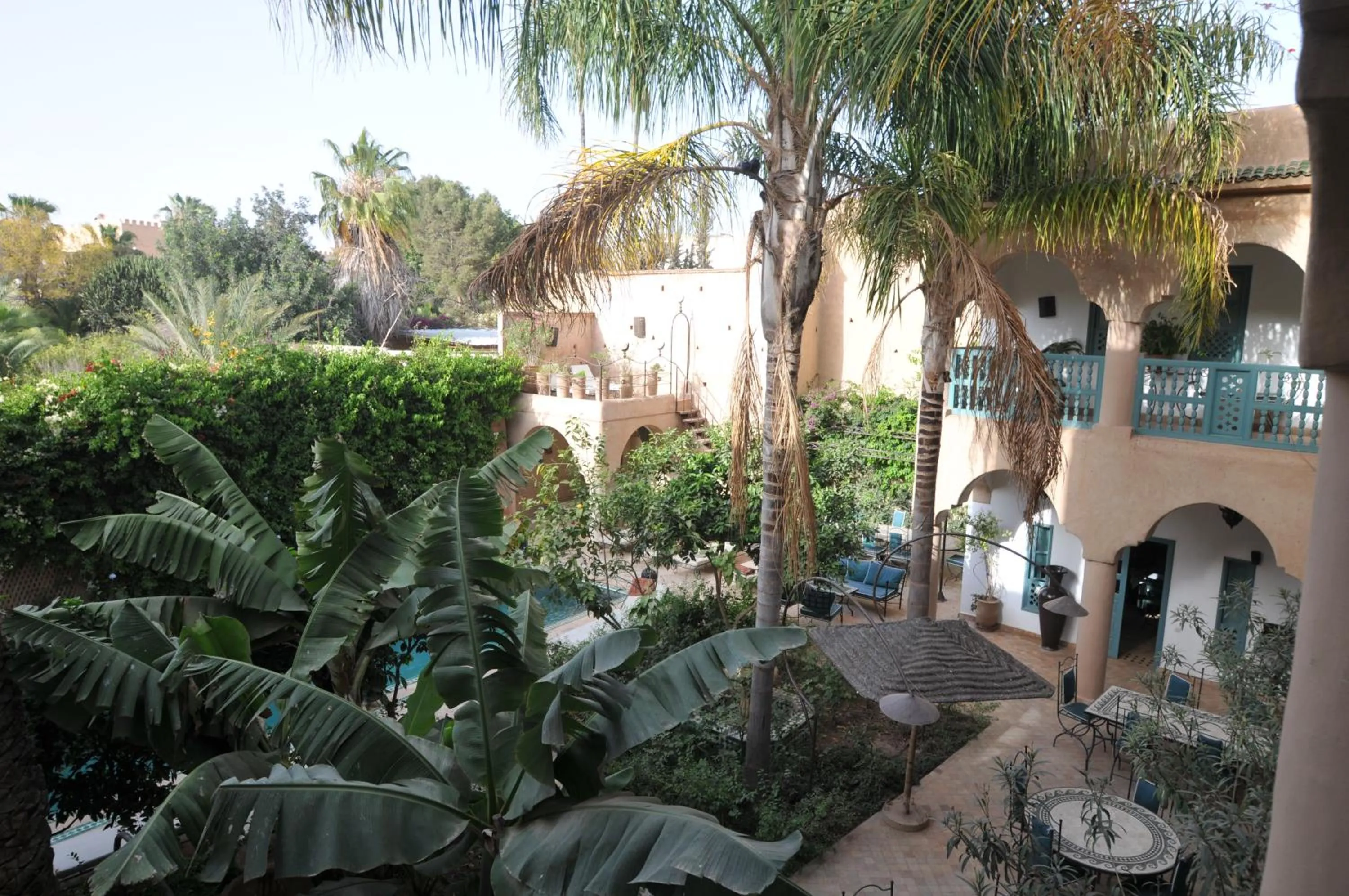 Garden in Palais Oumensour
