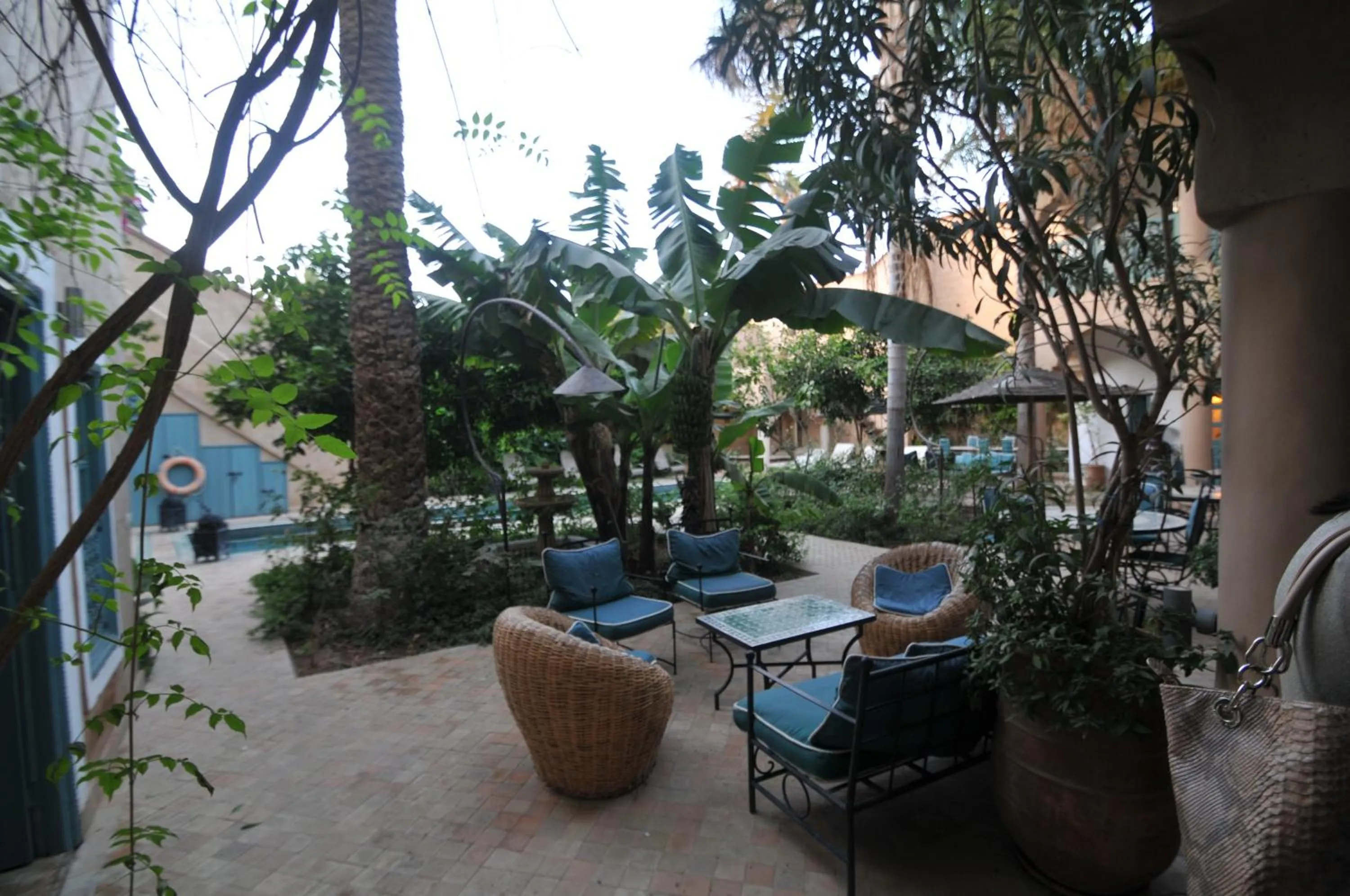 Patio in Palais Oumensour