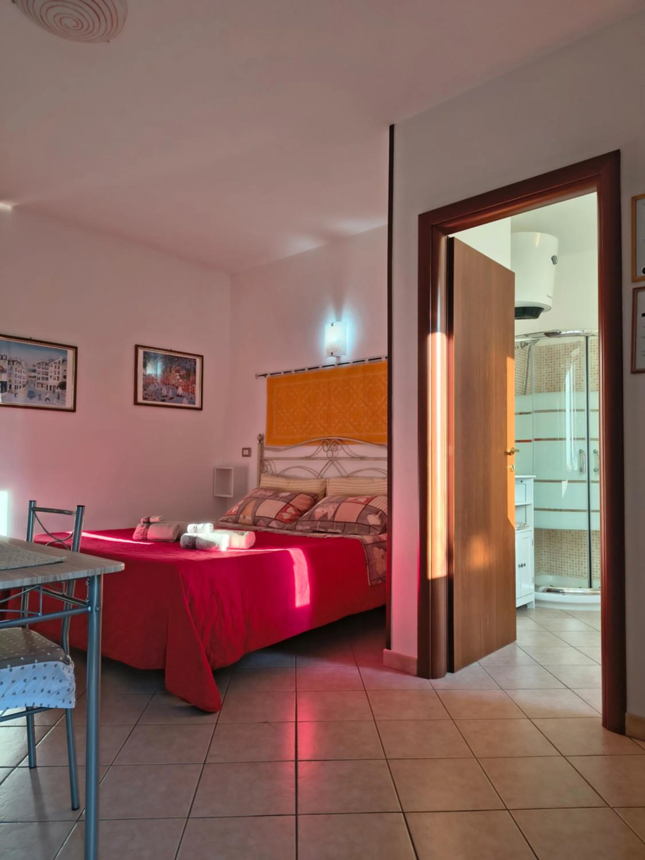 Bed in La Fortezza casa vacanze & appartament