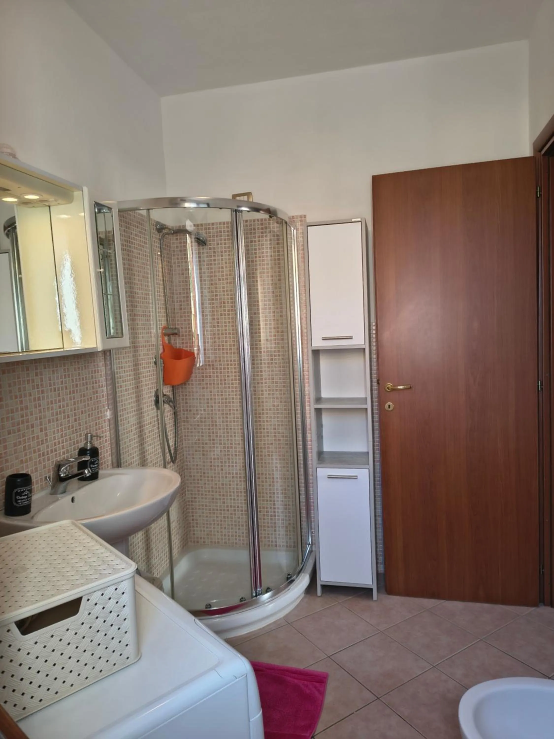 Shower in La Fortezza casa vacanze & appartament