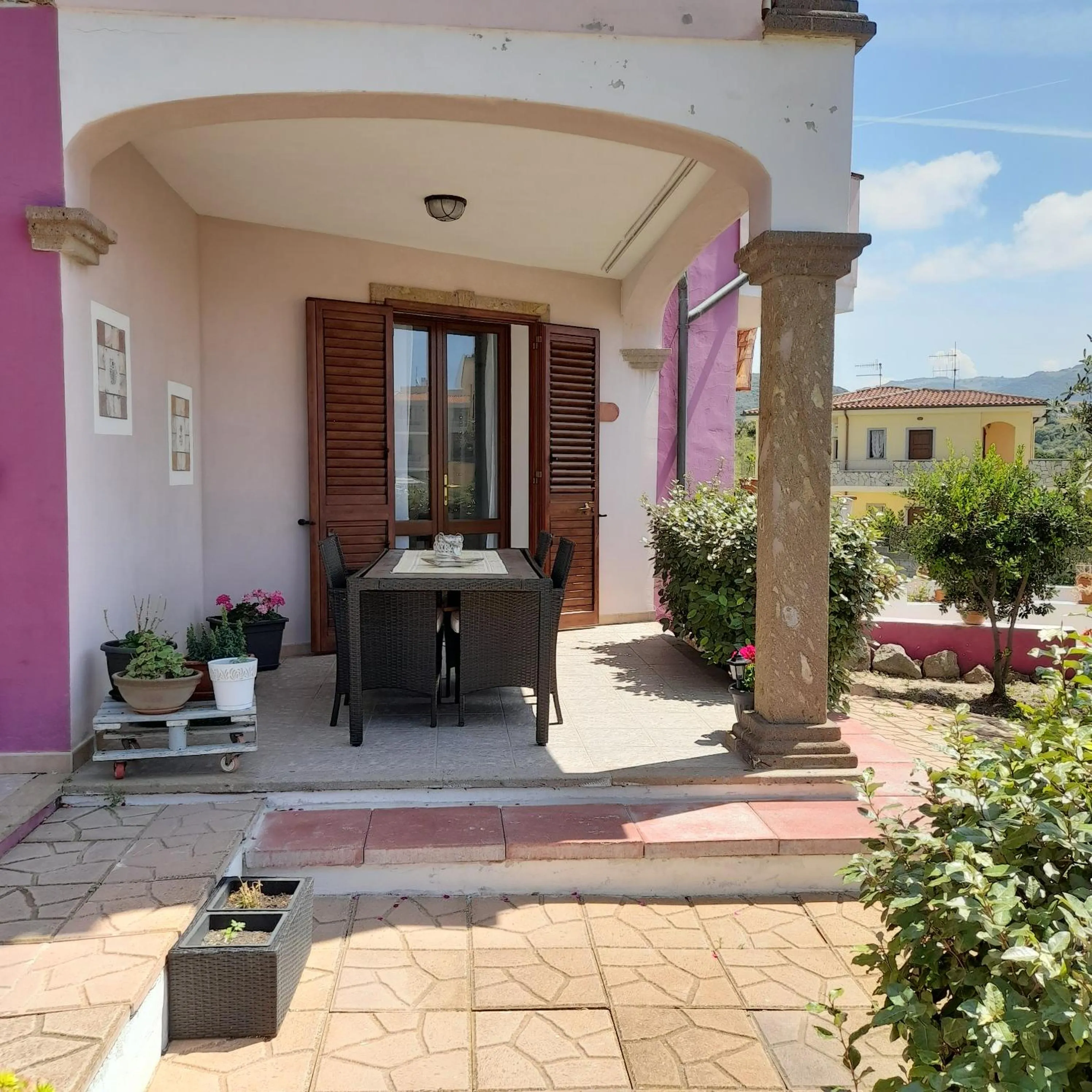 Balcony/Terrace in La Fortezza casa vacanze & appartament