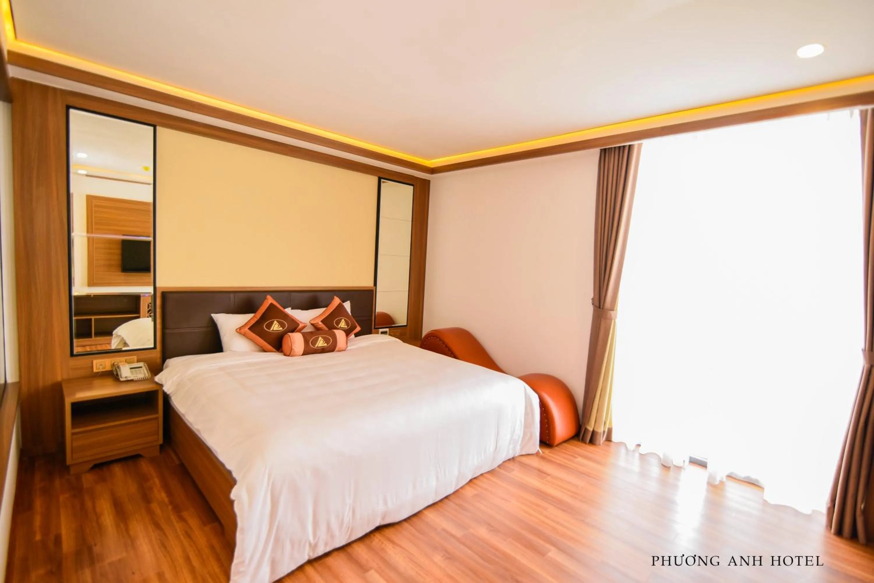 Bed in Khách sạn Phương Anh