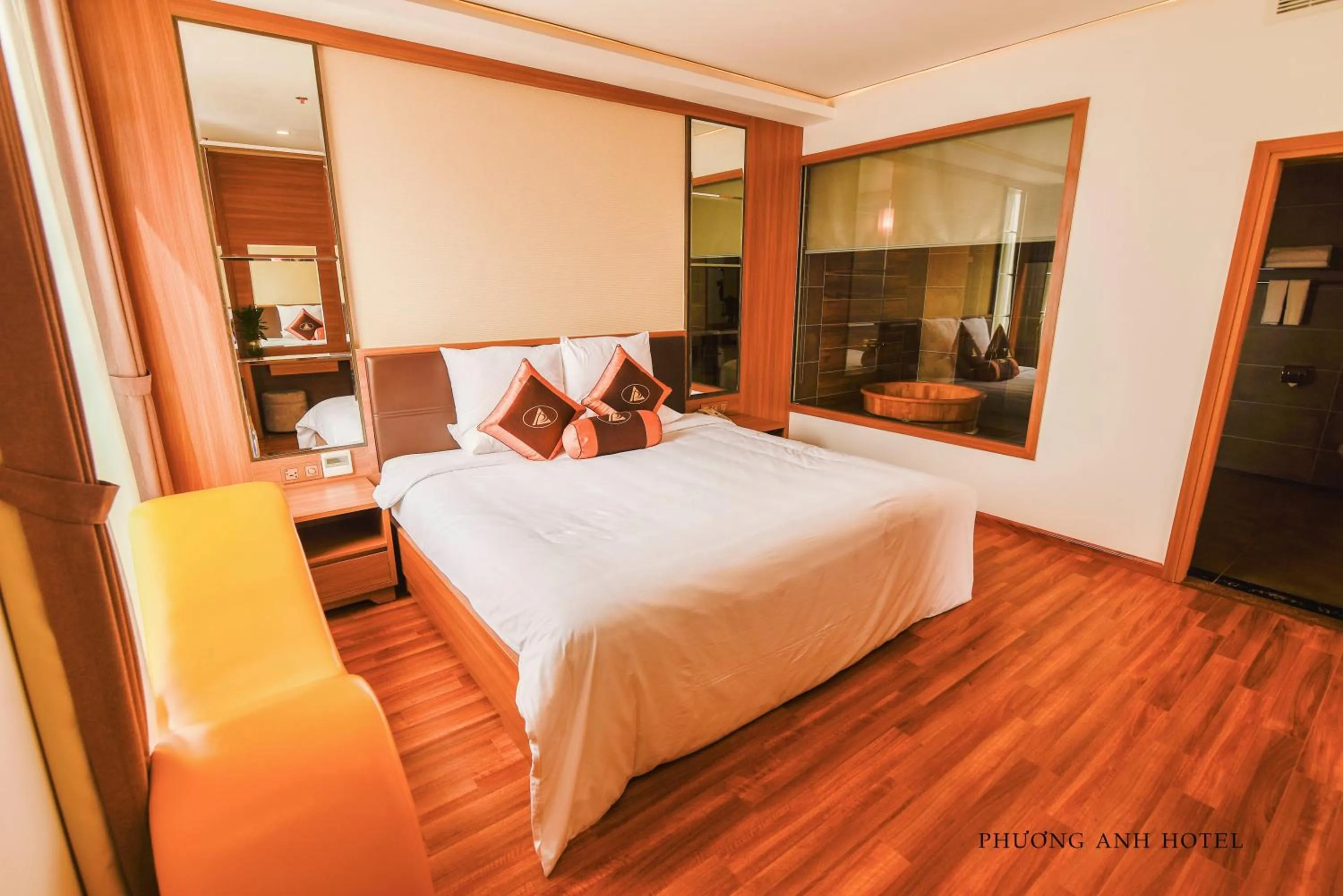 Bed in Khách sạn Phương Anh