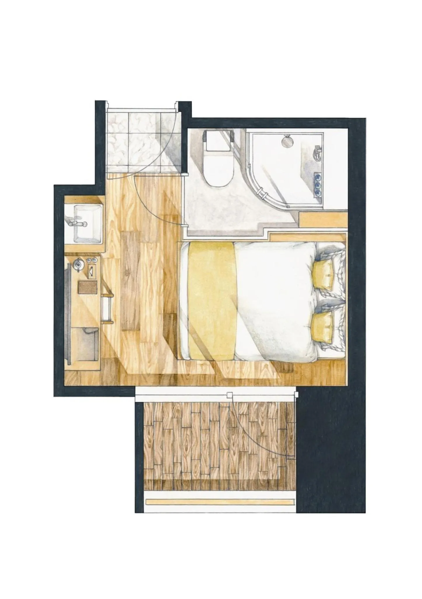 Shower in Sakura Cross Hotel Akihabara