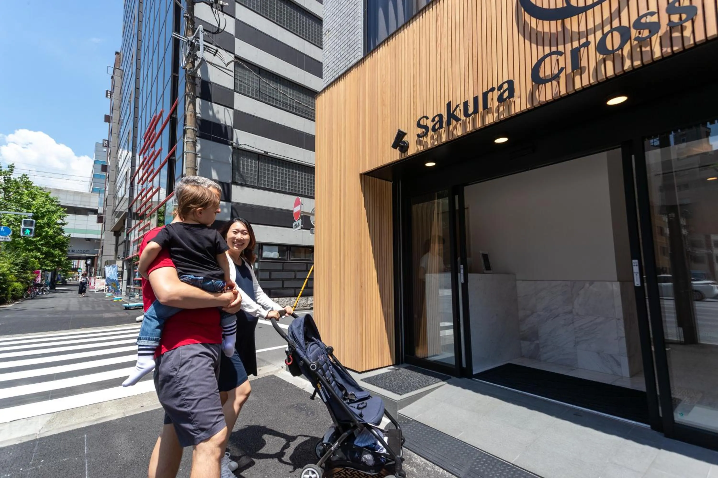 Facade/entrance in Sakura Cross Hotel Akihabara