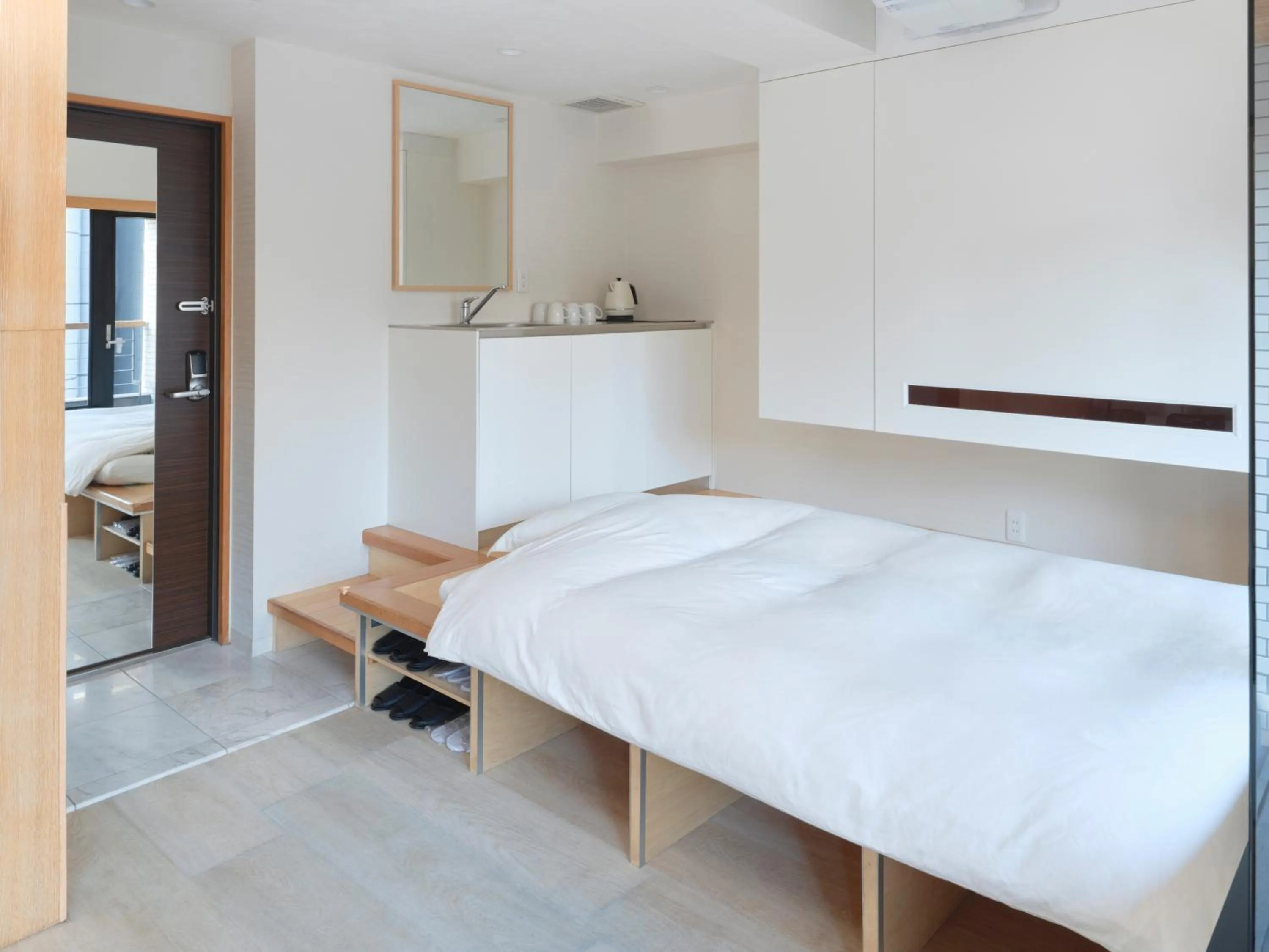 Photo of the whole room, Bed in Sakura Cross Hotel Akihabara