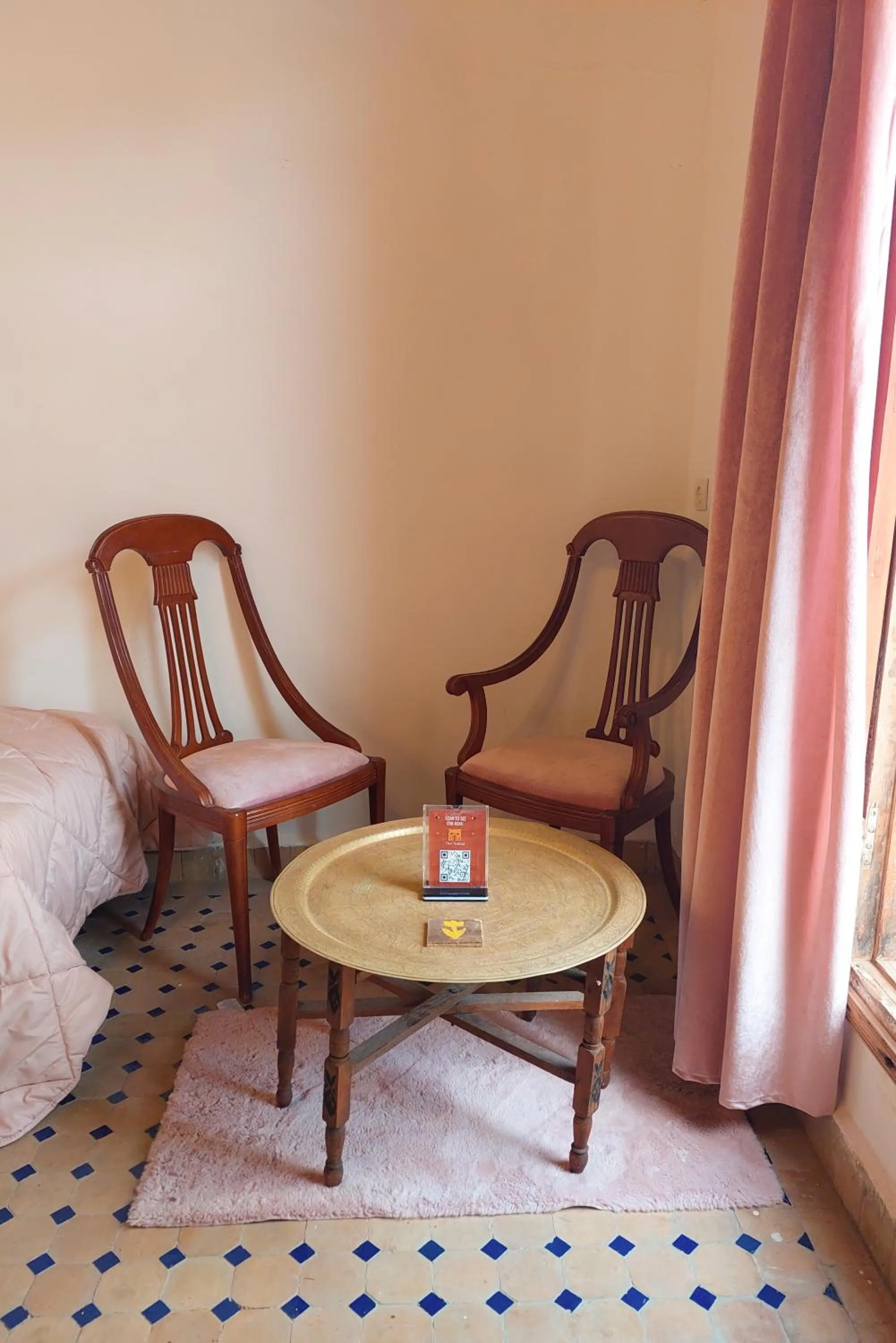 Seating area in Dar Naima