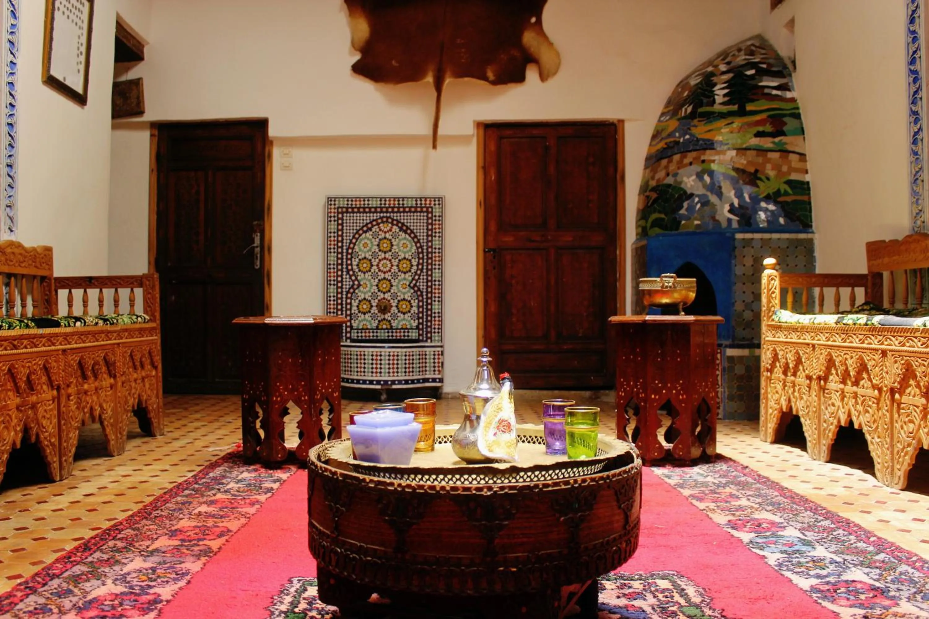 Lobby or reception in Dar Naima