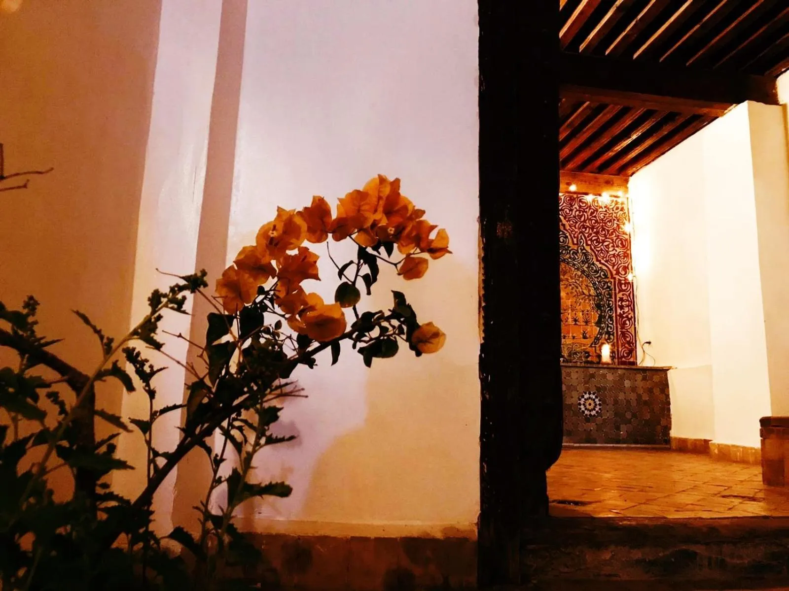 Facade/entrance in Dar Naima