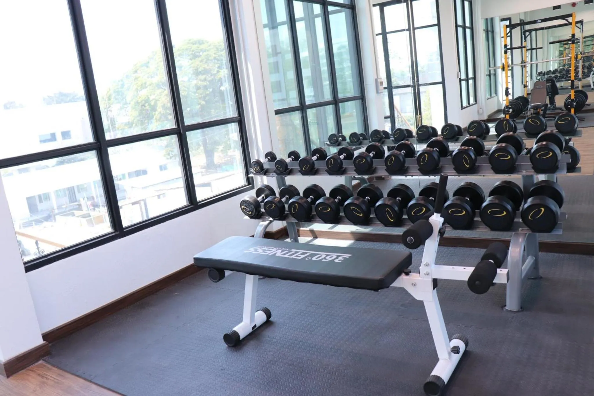 Fitness centre/facilities in Lanna Oriental Hotel