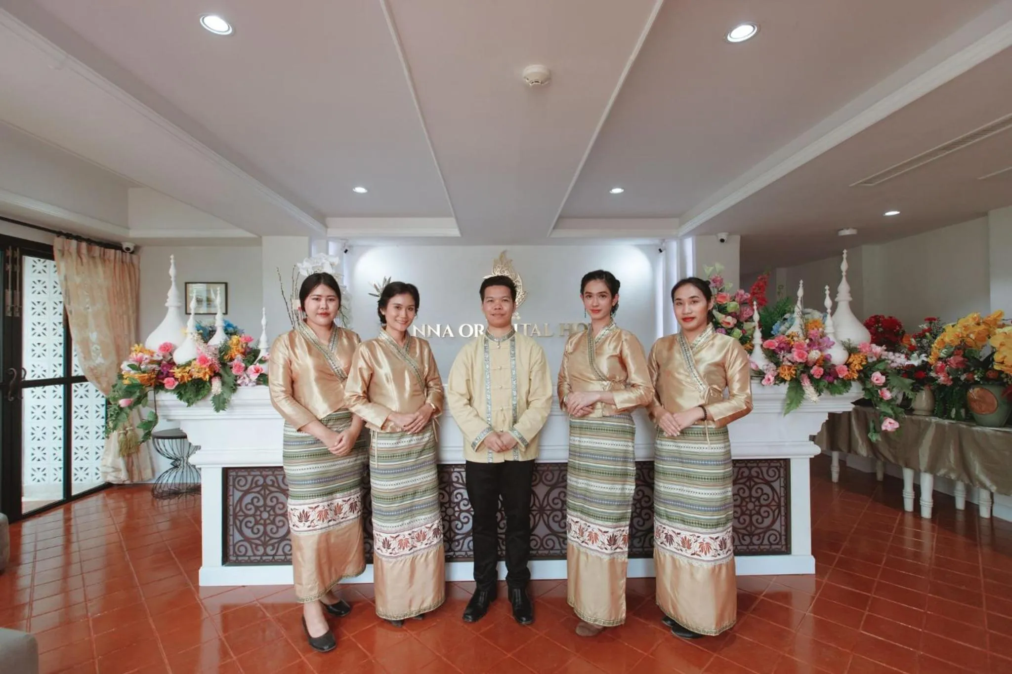 Staff in Lanna Oriental Hotel