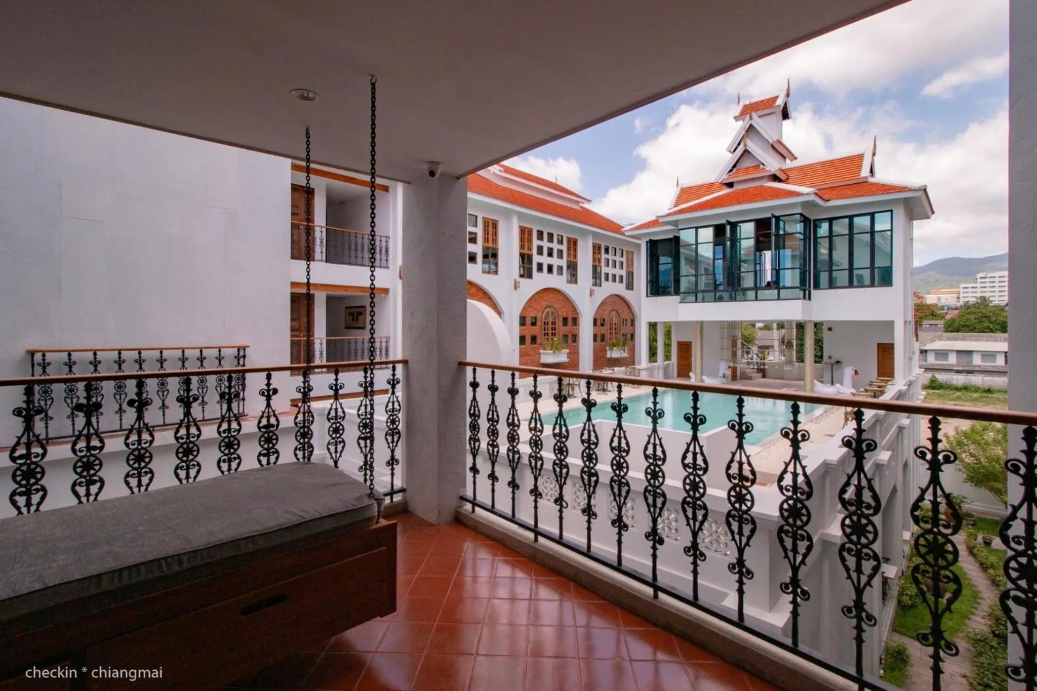 Balcony/Terrace in Lanna Oriental Hotel