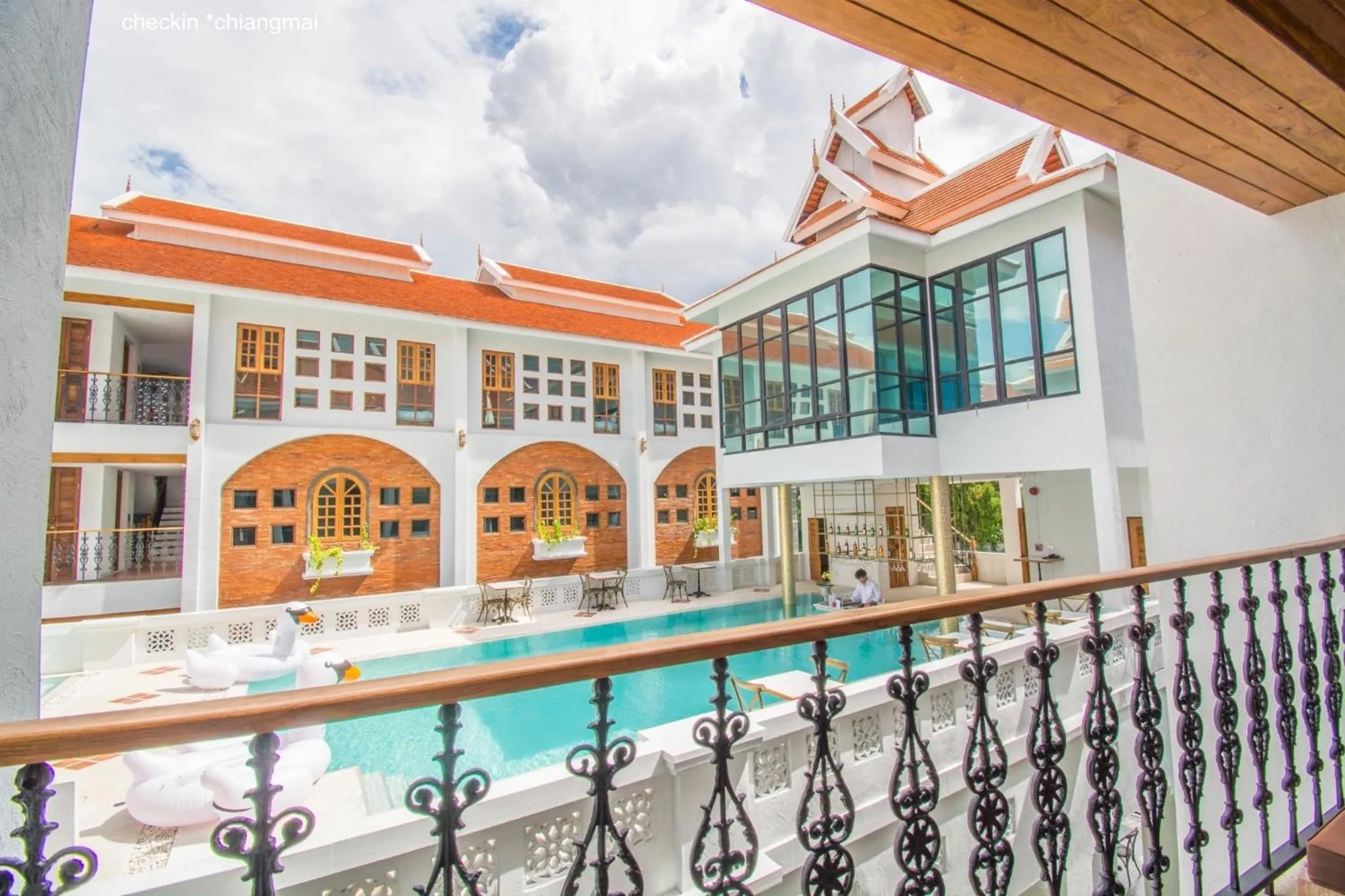 Property building in Lanna Oriental Hotel