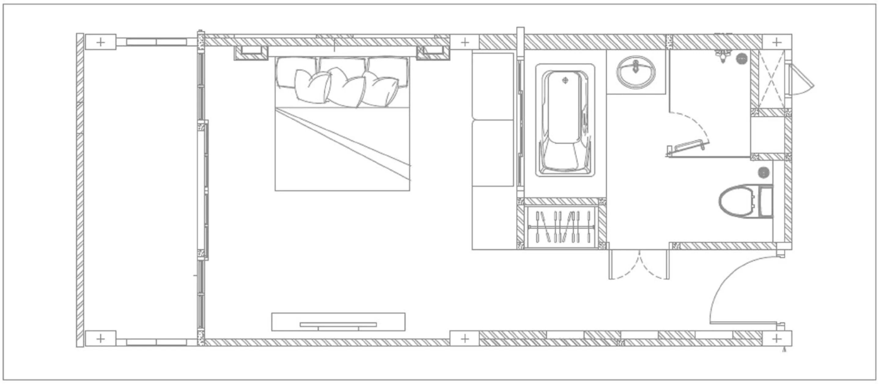Floor plan in Lanna Oriental Hotel