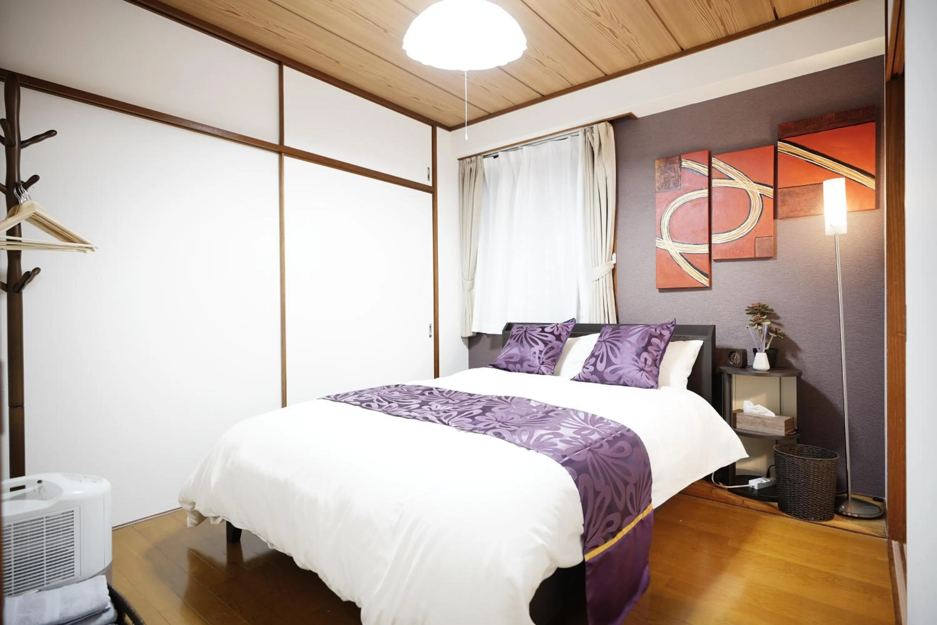 Bedroom, Bed in Naha Southerlies Condominium Kumoji