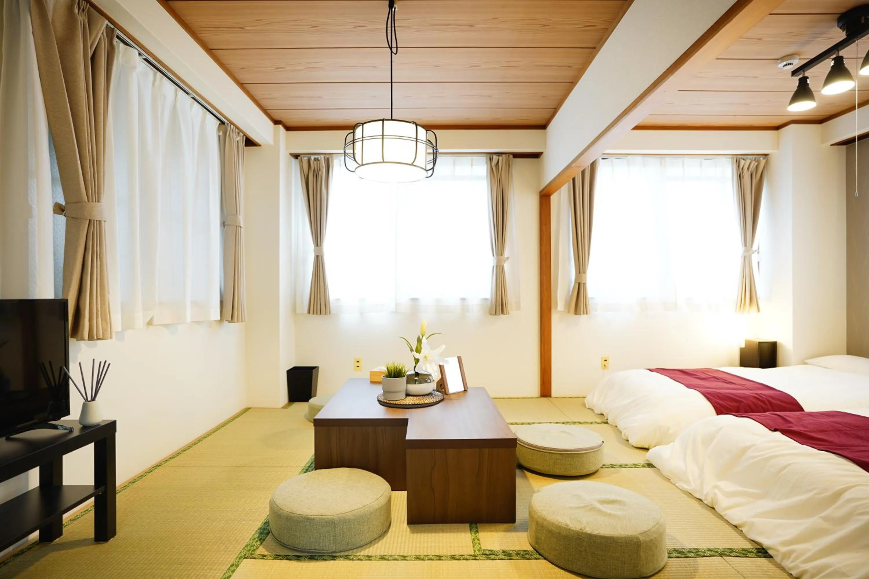 Bedroom, Bed in Naha Southerlies Condominium Kumoji