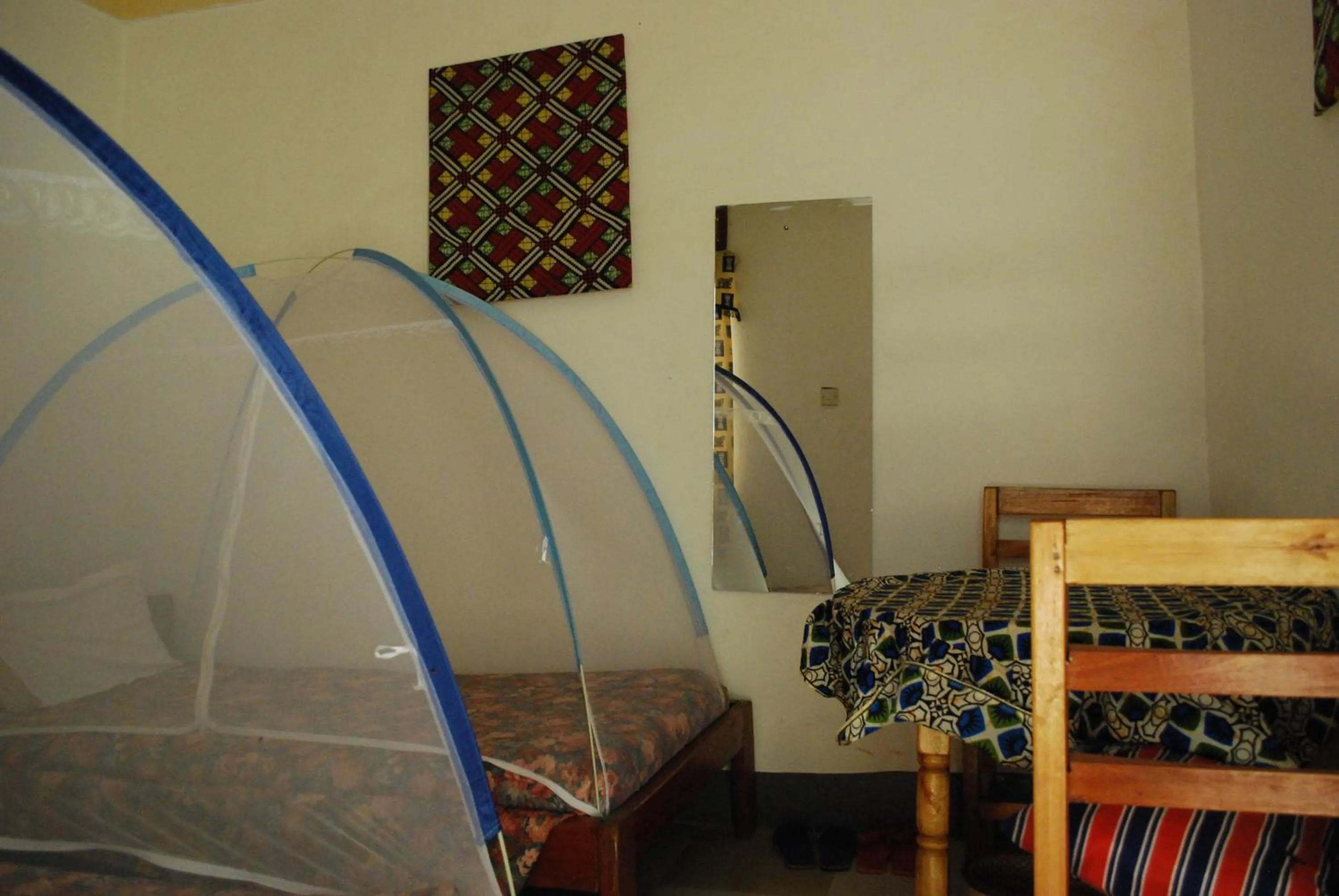 Bed in Crater Bay Cottages
