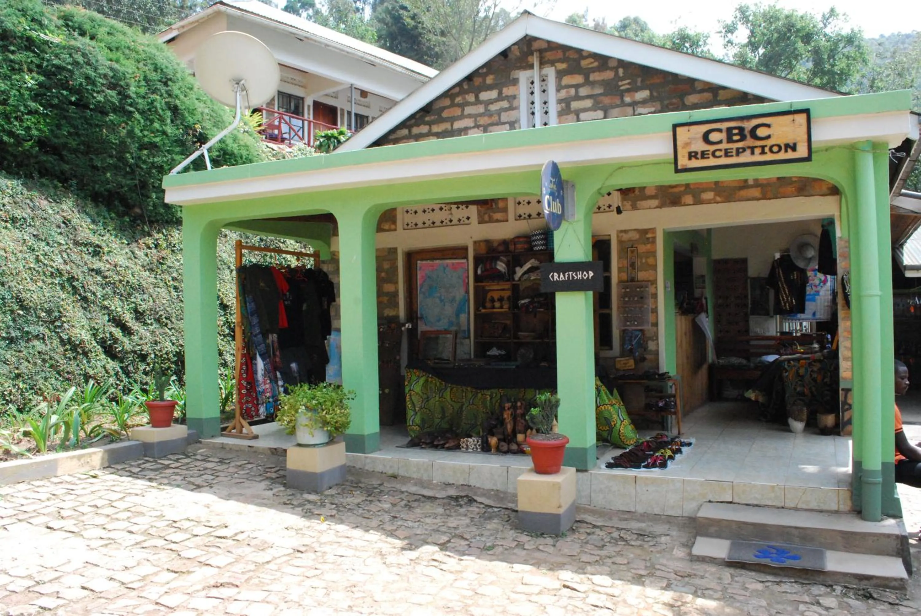 Lobby or reception in Crater Bay Cottages