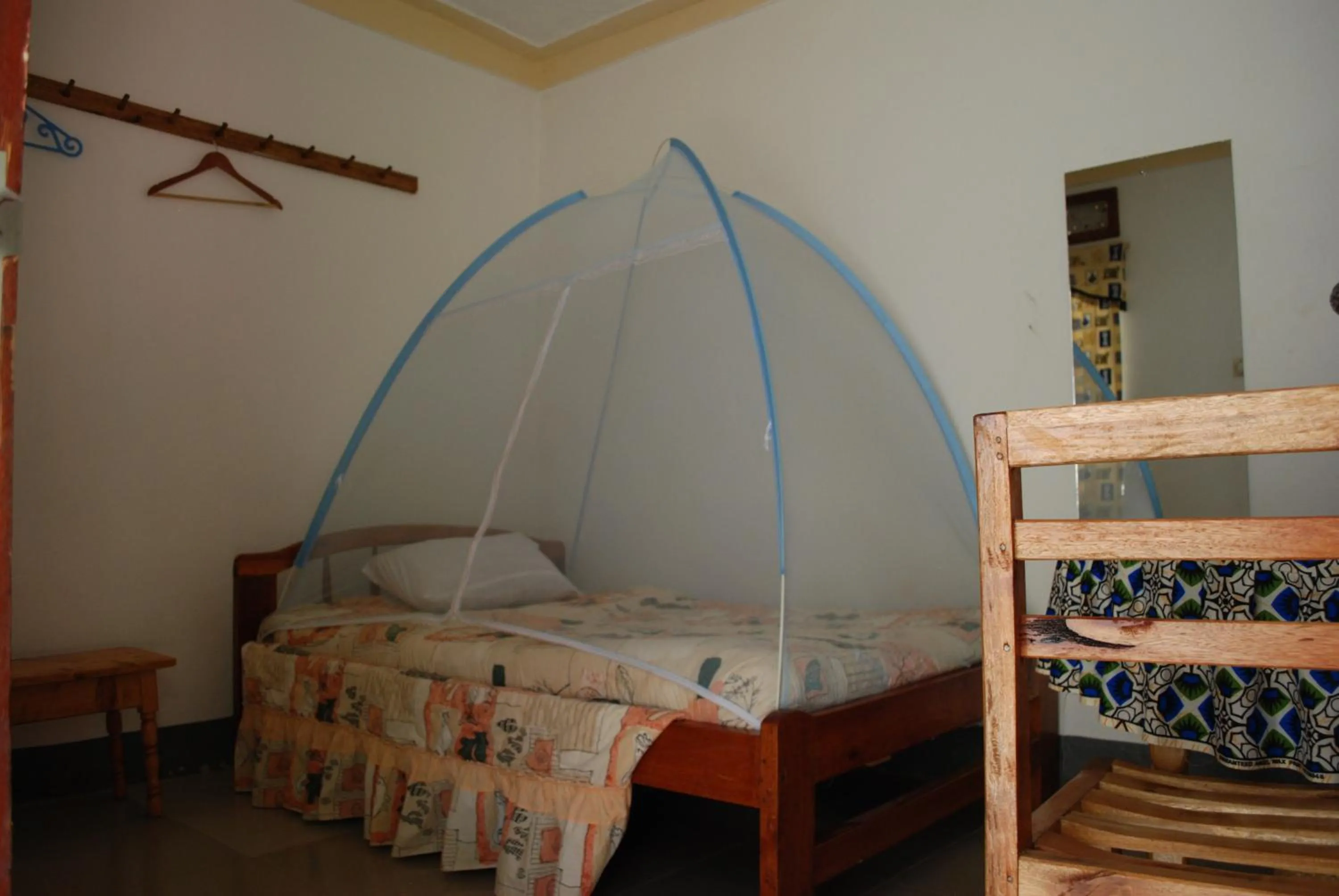 Bed in Crater Bay Cottages