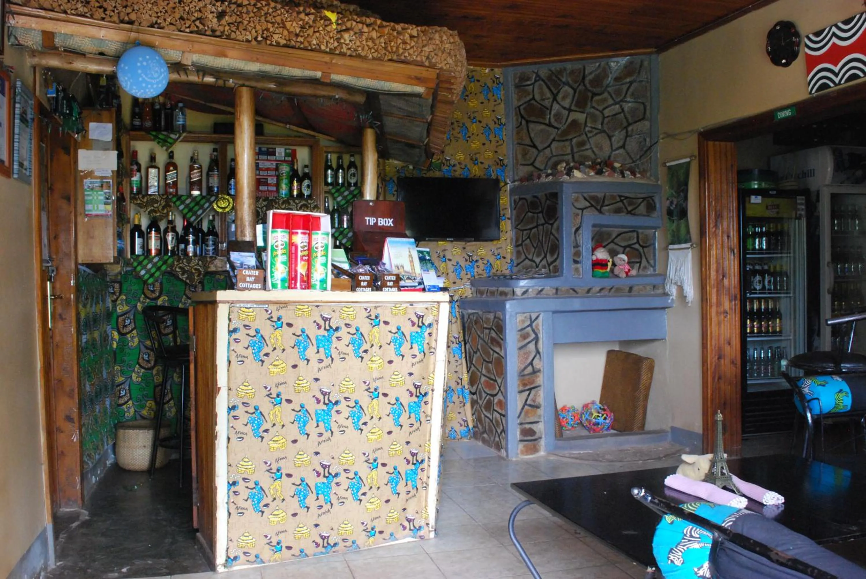 Lounge or bar in Crater Bay Cottages