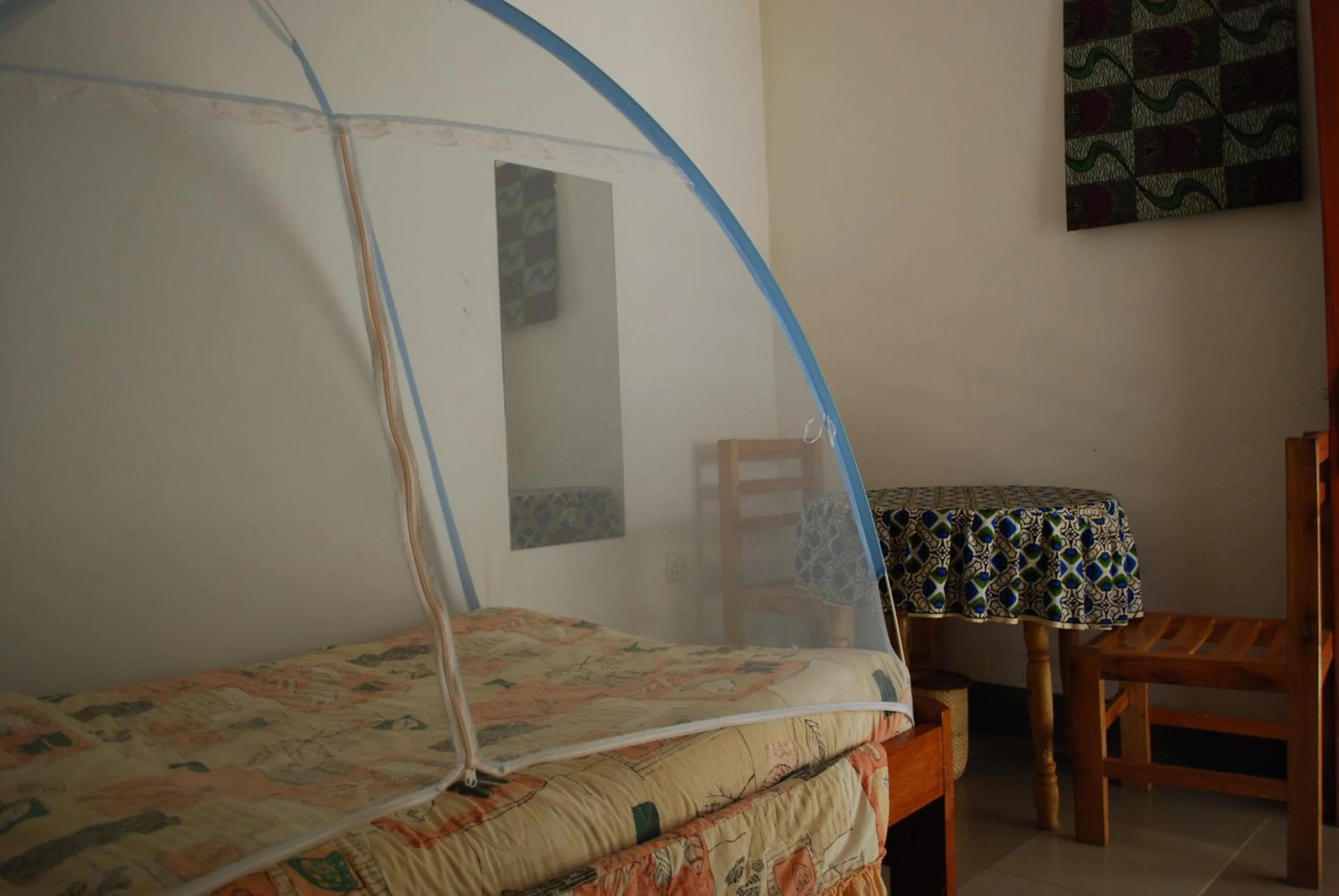 Bed in Crater Bay Cottages