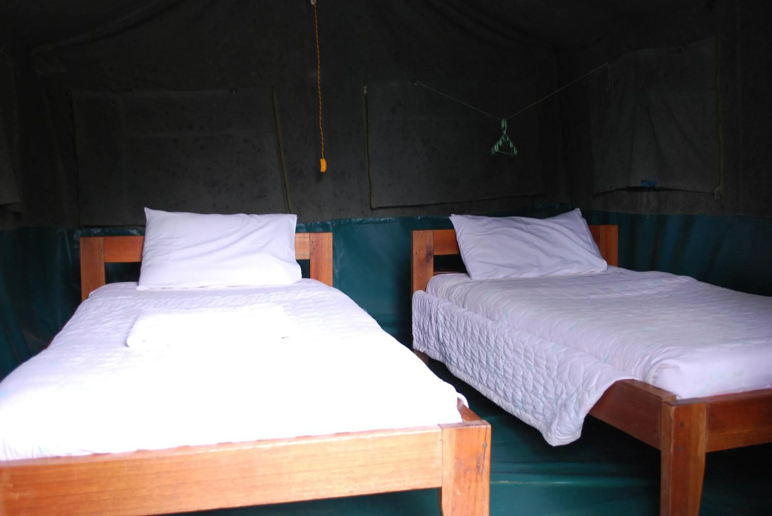 Bed in Crater Bay Cottages