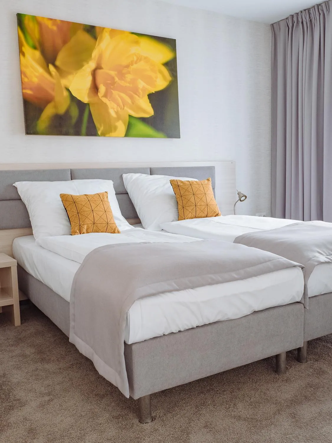 Bed in Hotel Chrobrego9