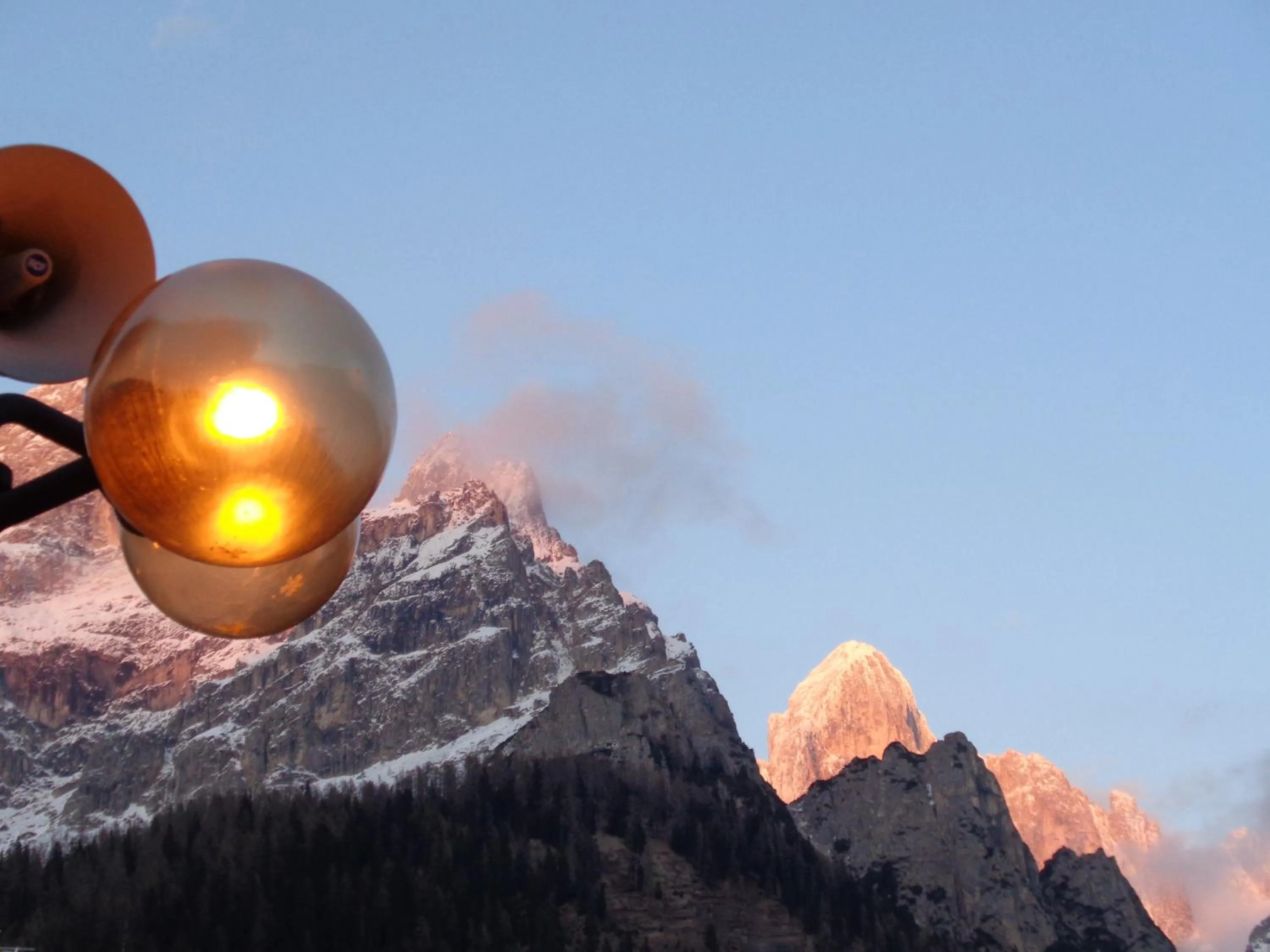 Mountain view in Hotel Garni Suisse