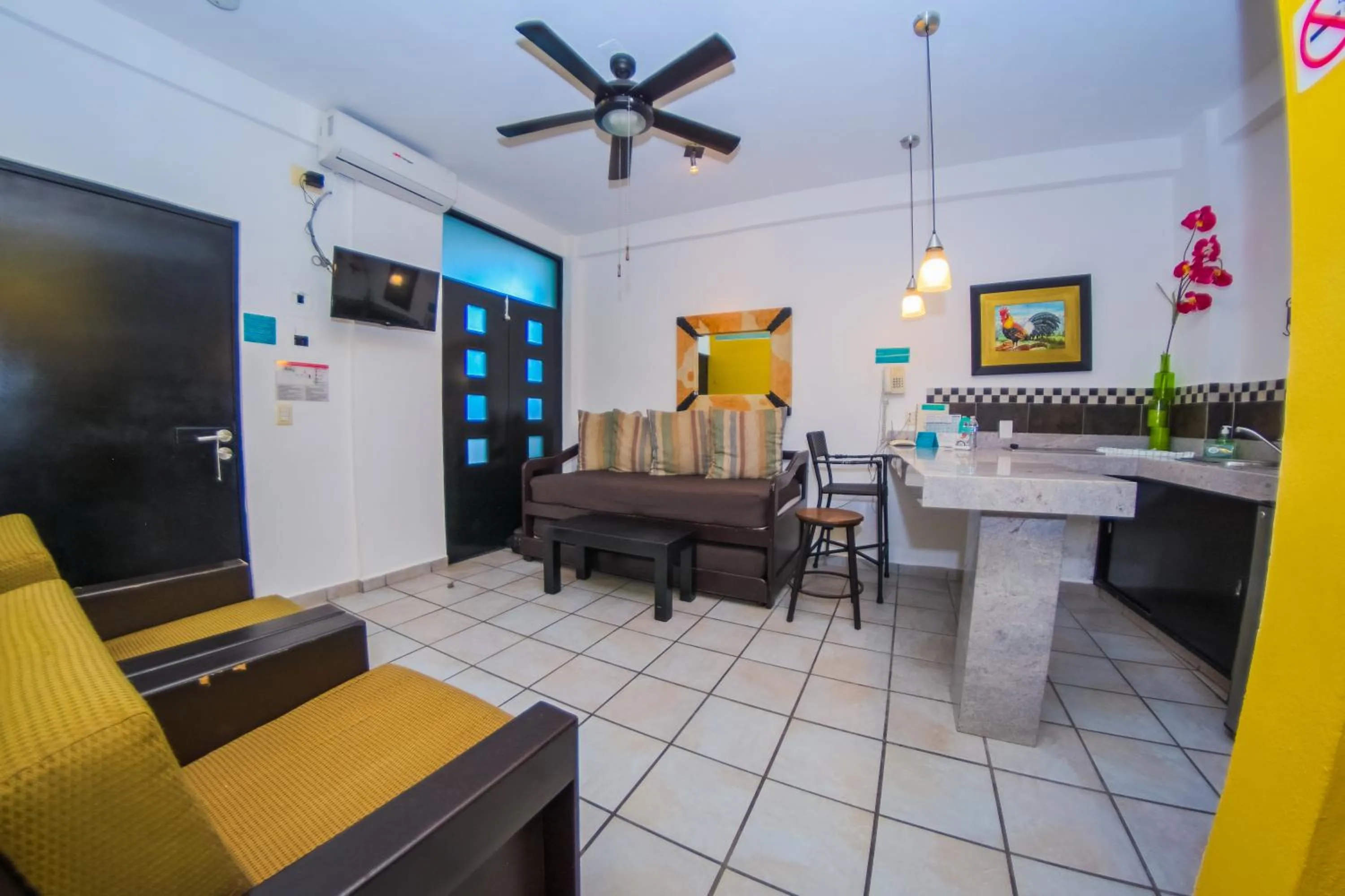 Living room in Hotel Suites Nadia Puerto Vallarta