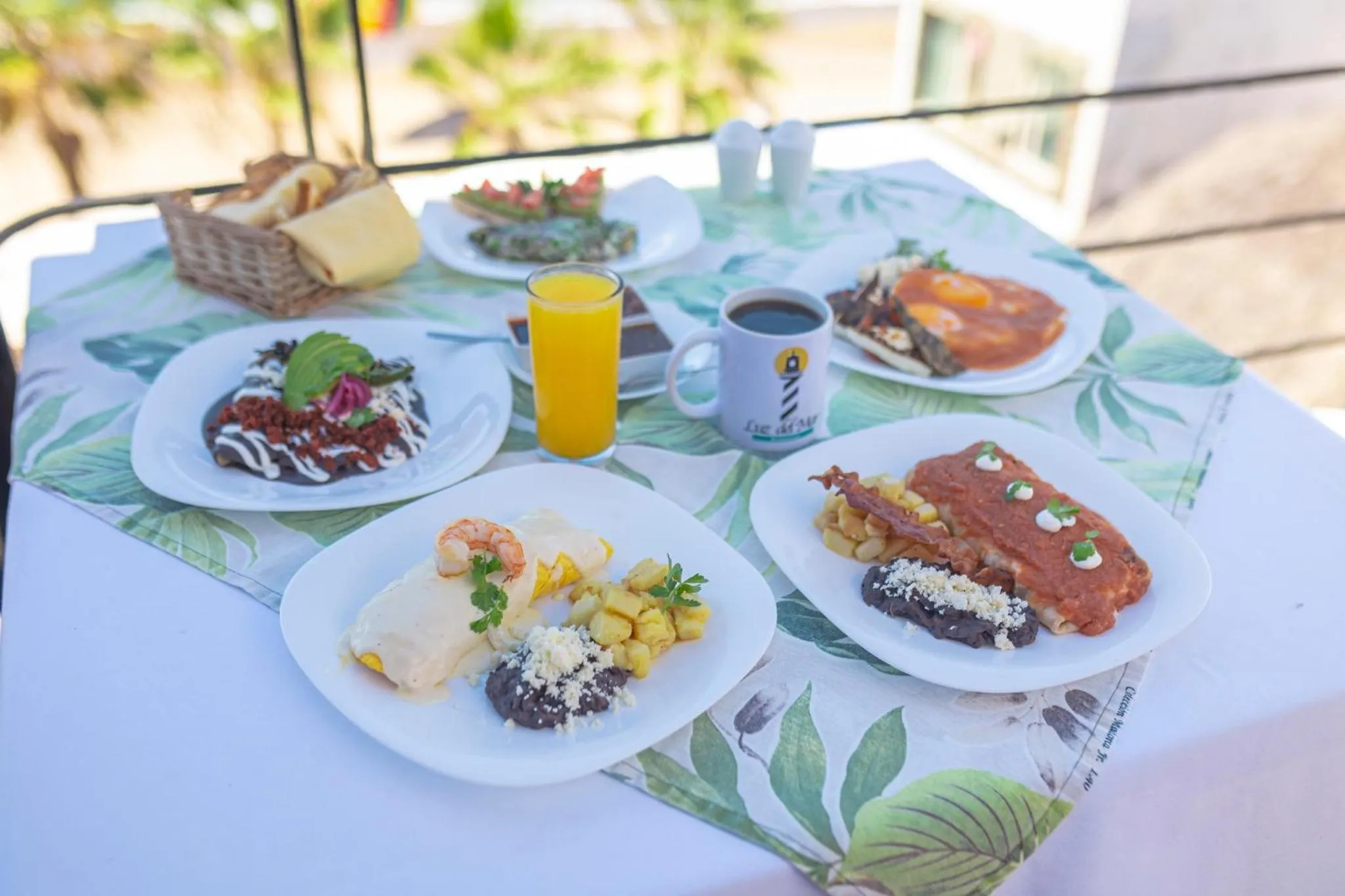 Breakfast in Hotel Suites Nadia Puerto Vallarta