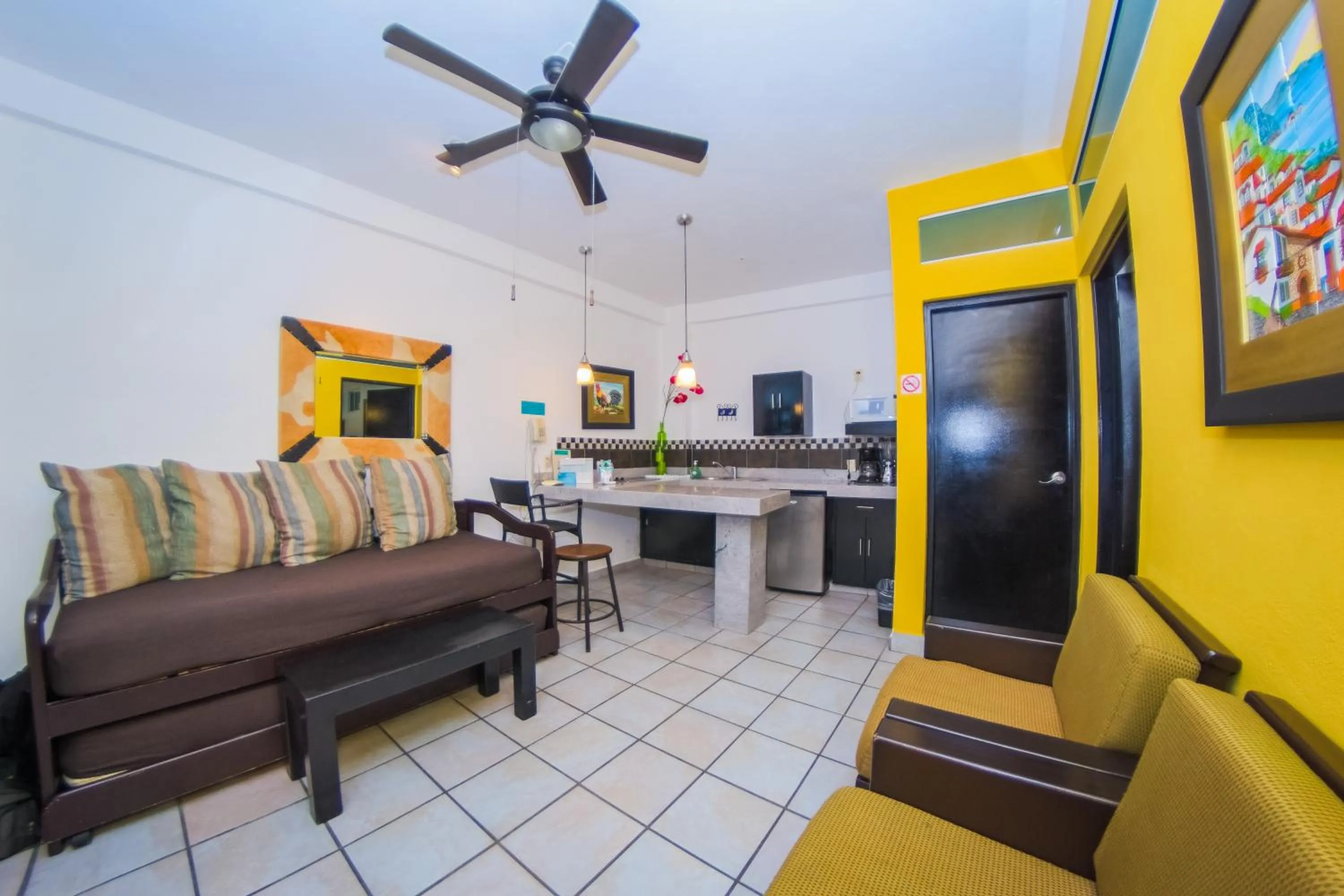 Living room in Hotel Suites Nadia Puerto Vallarta