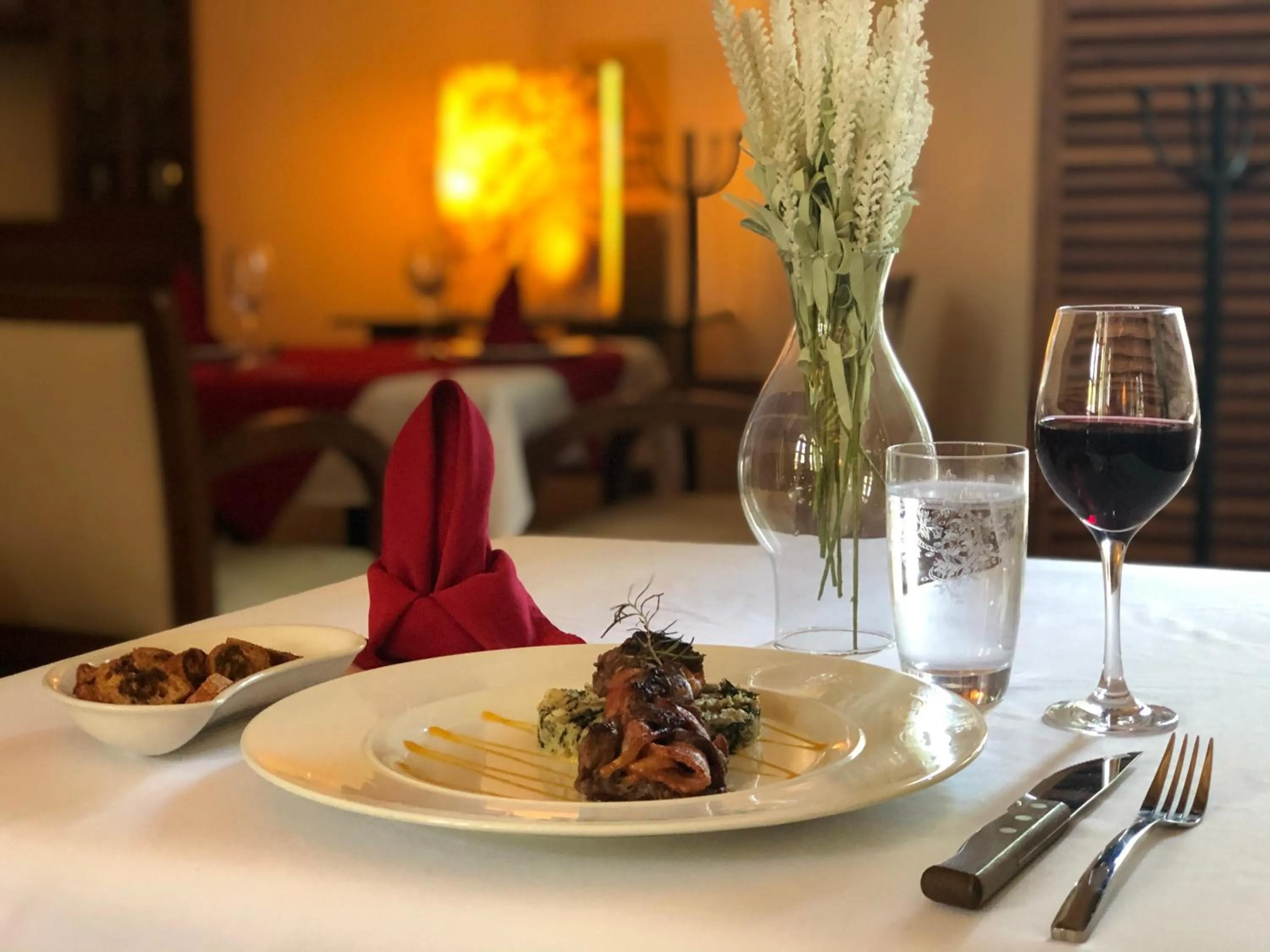 Restaurant/places to eat in Hotel Boutique Casa San Diego