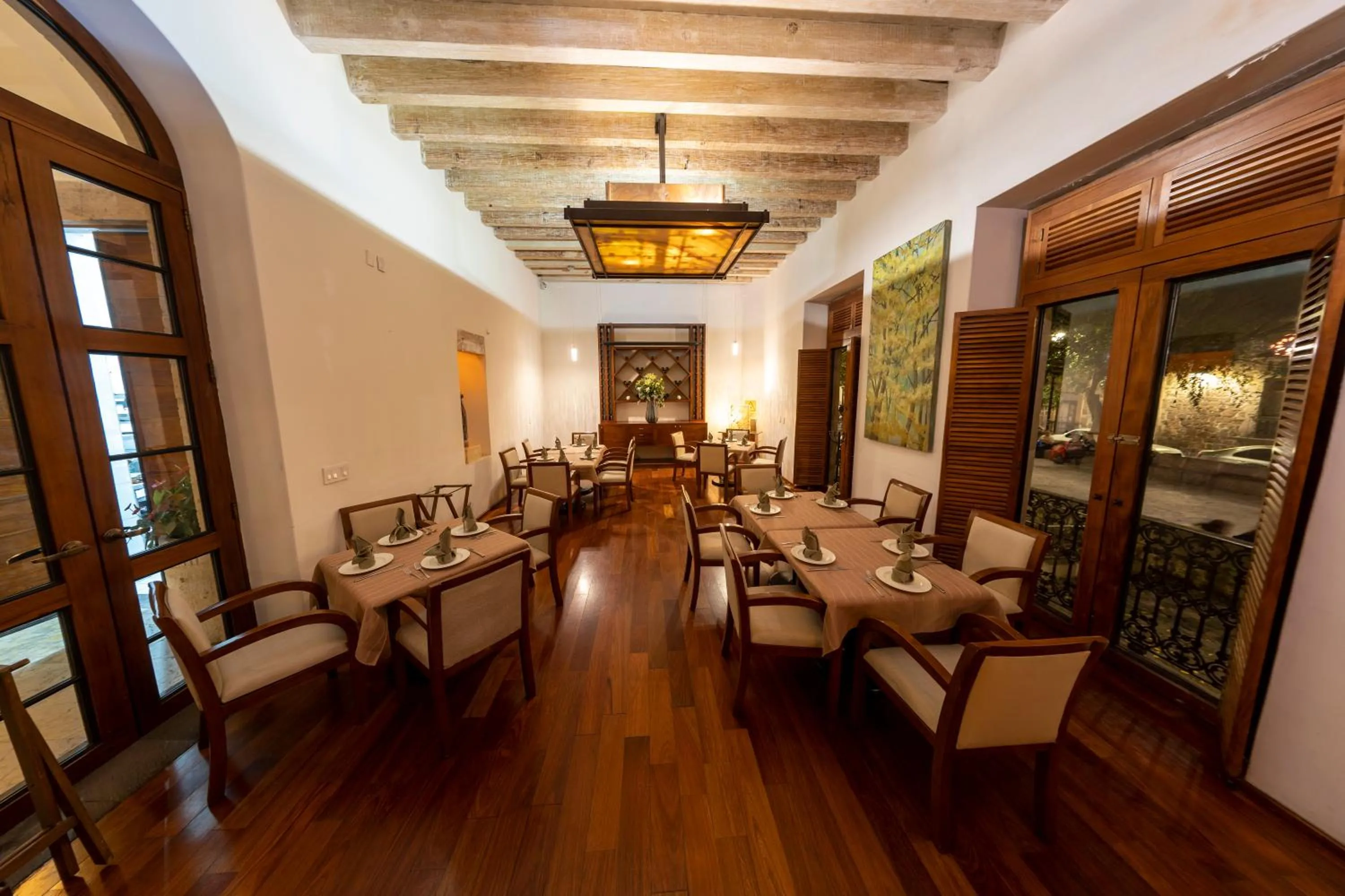 Restaurant/places to eat in Hotel Boutique Casa San Diego