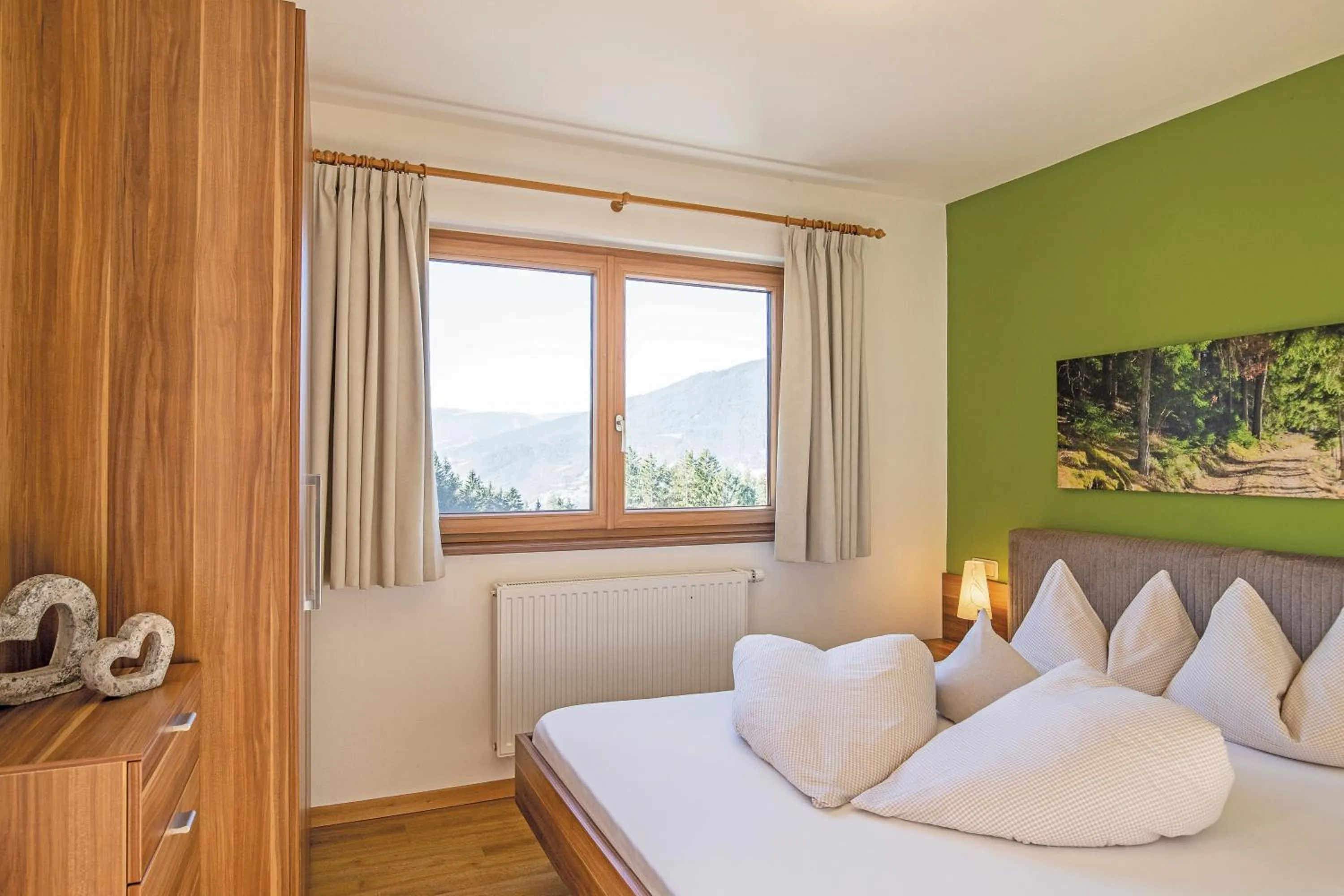 Bedroom, Bed in Residence Alpenrose