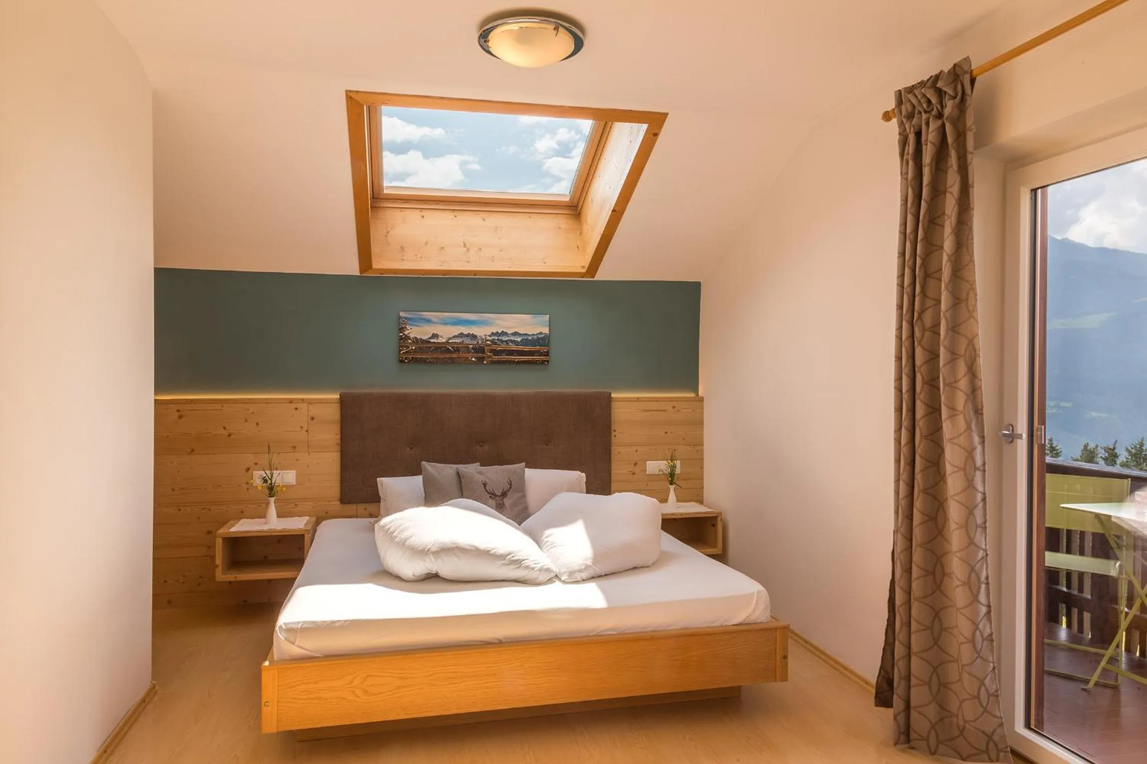 Bedroom, Bed in Residence Alpenrose